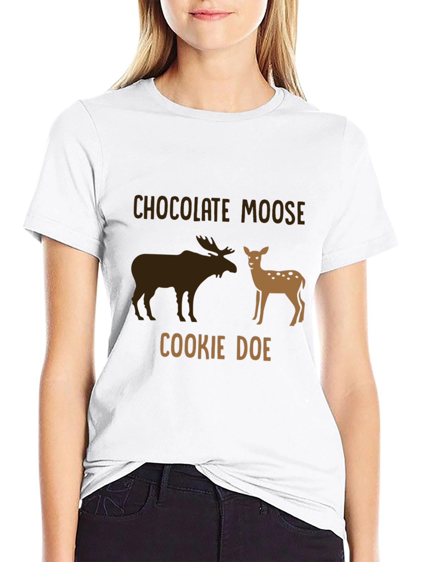Chocolate Moose Cookie Doe T-Shirt