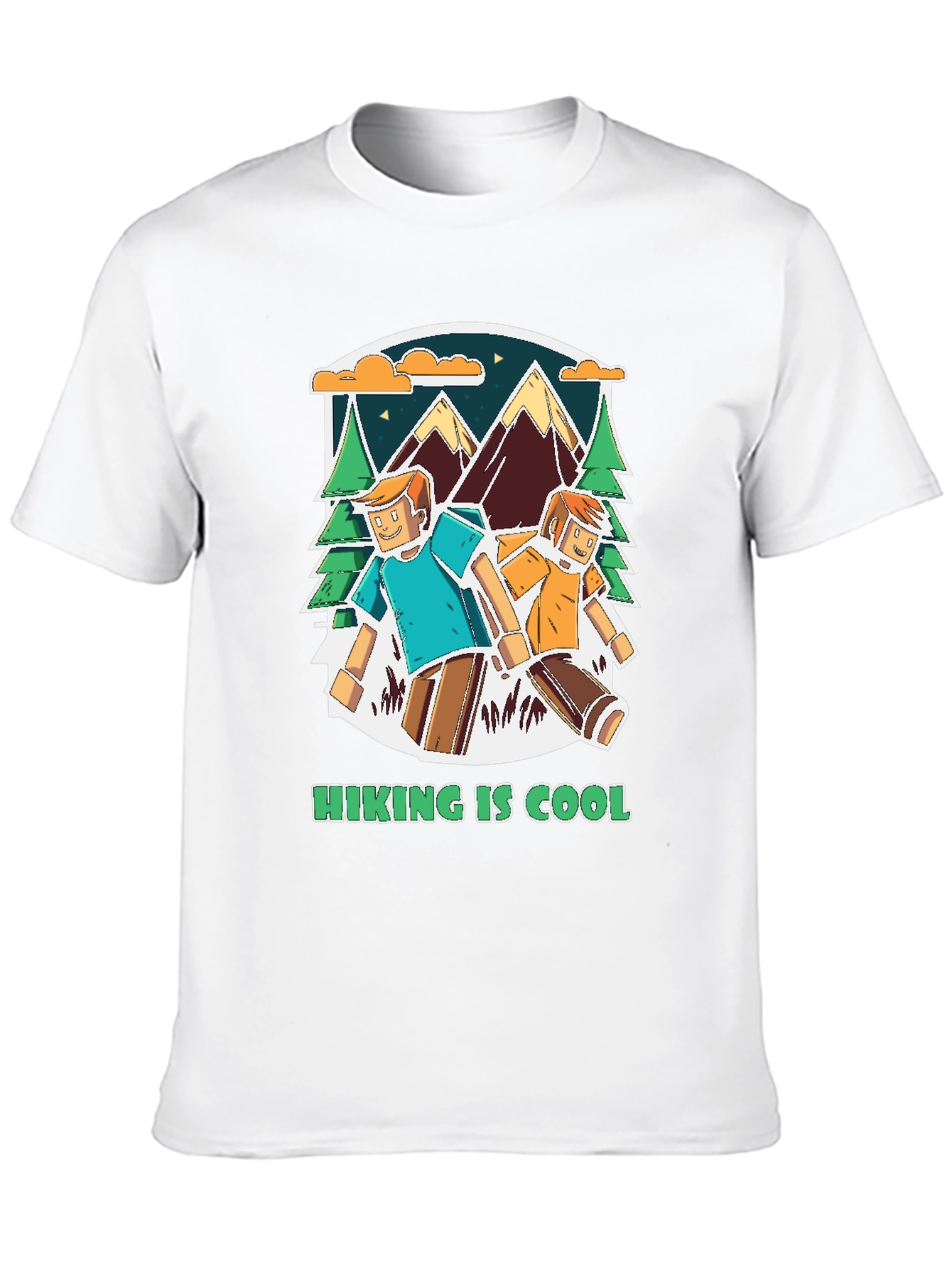 Hiking is Cool Graphic Tee