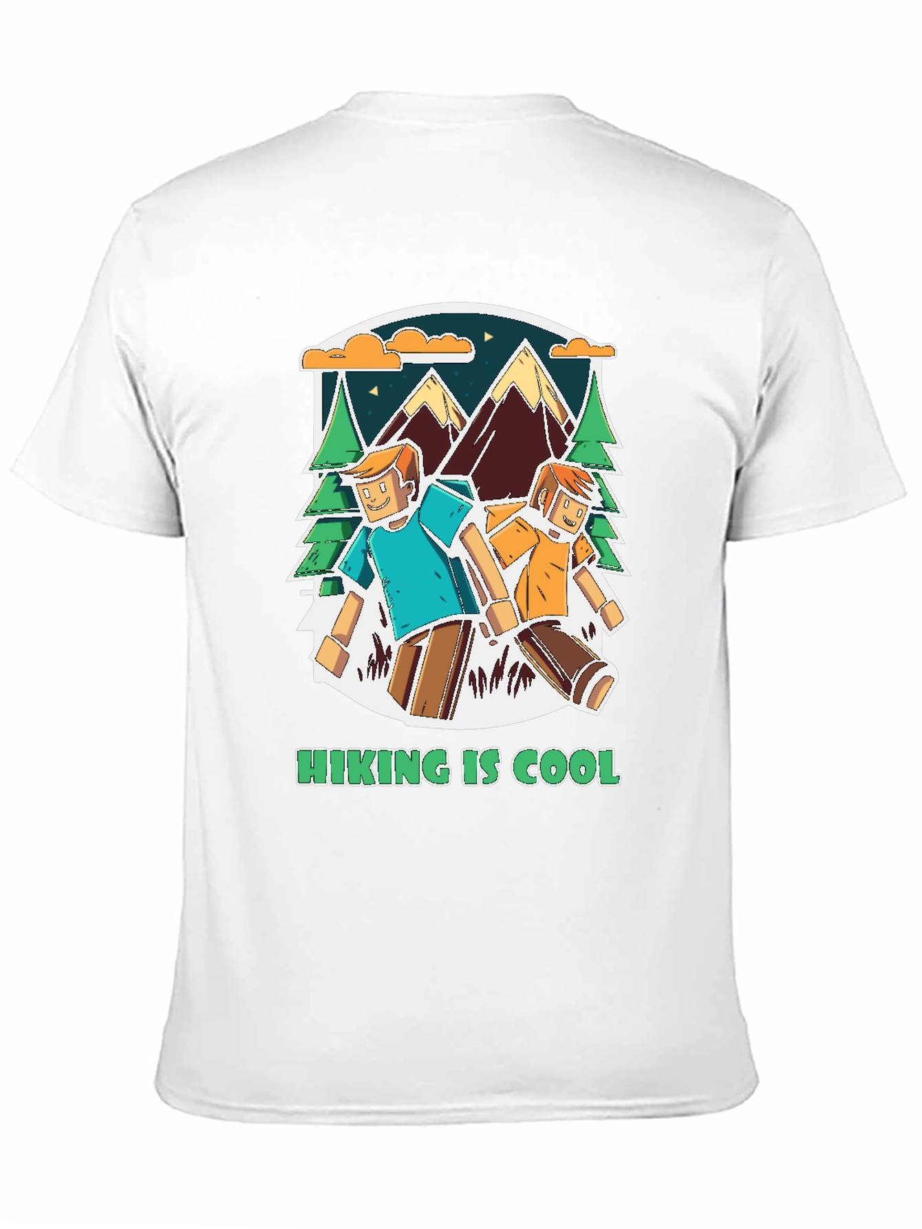 Hiking is Cool Graphic Tee