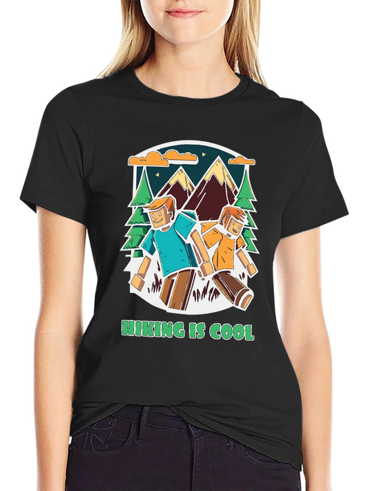 Hiking is Cool Graphic Tee