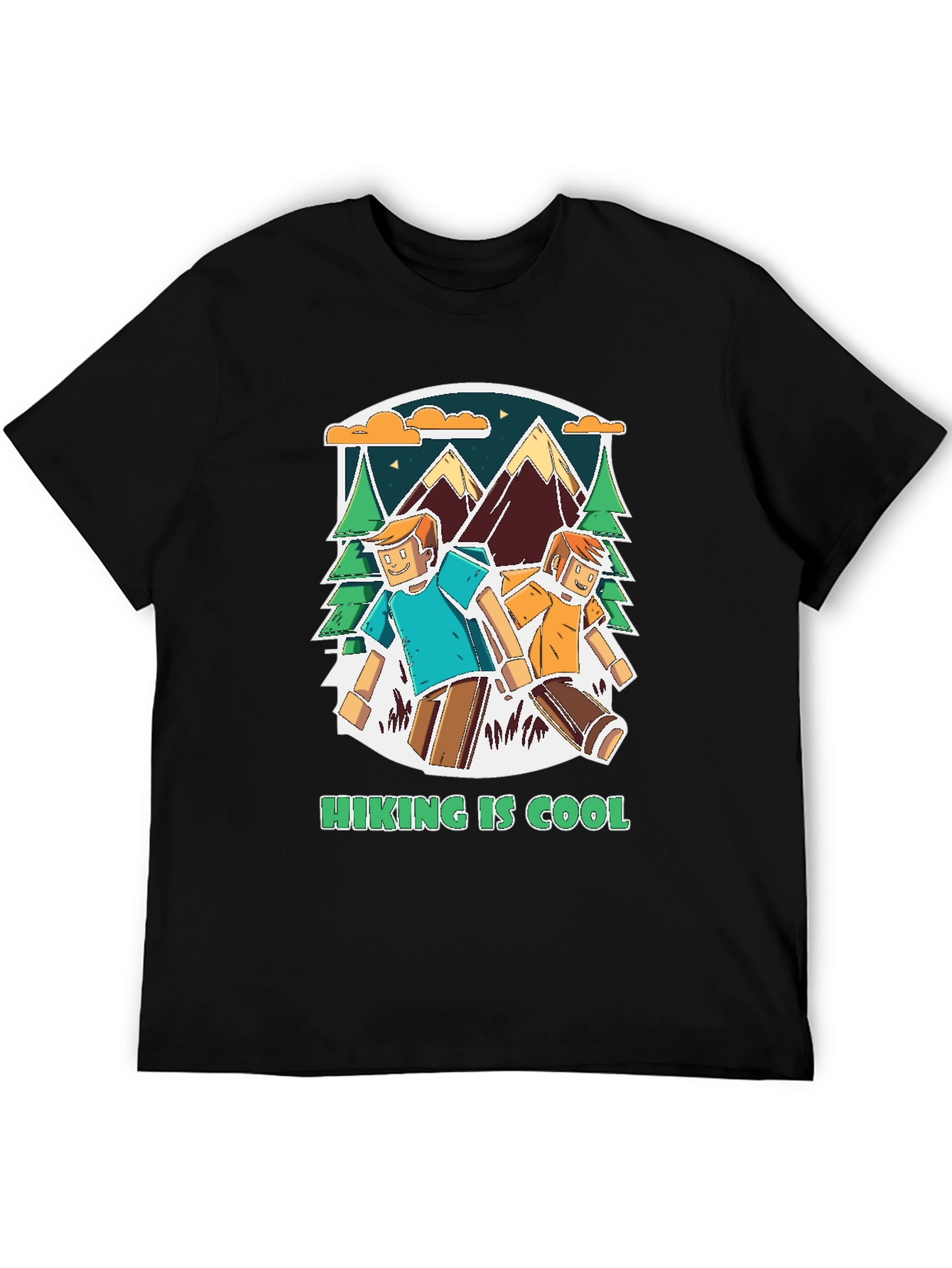Hiking is Cool Graphic Tee