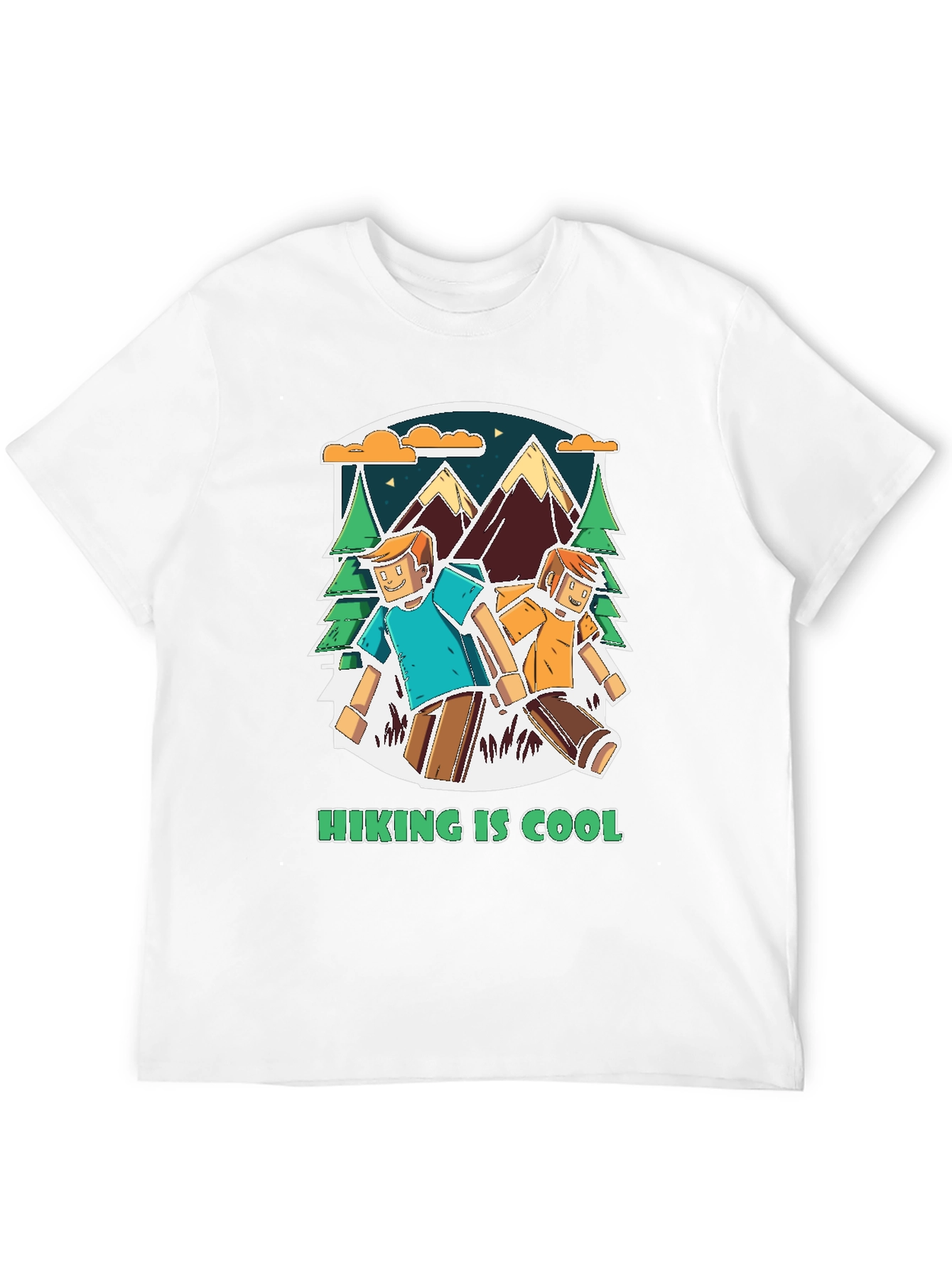 Hiking is Cool Graphic Tee