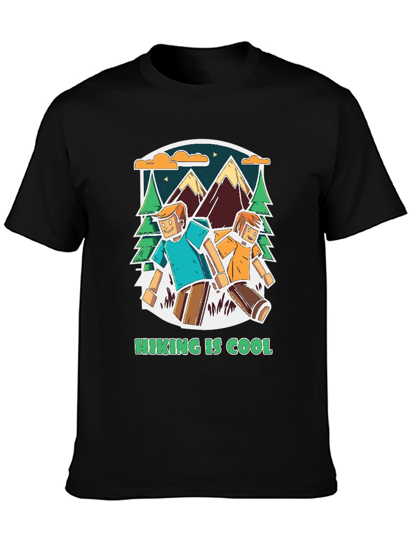 Hiking is Cool Graphic Tee