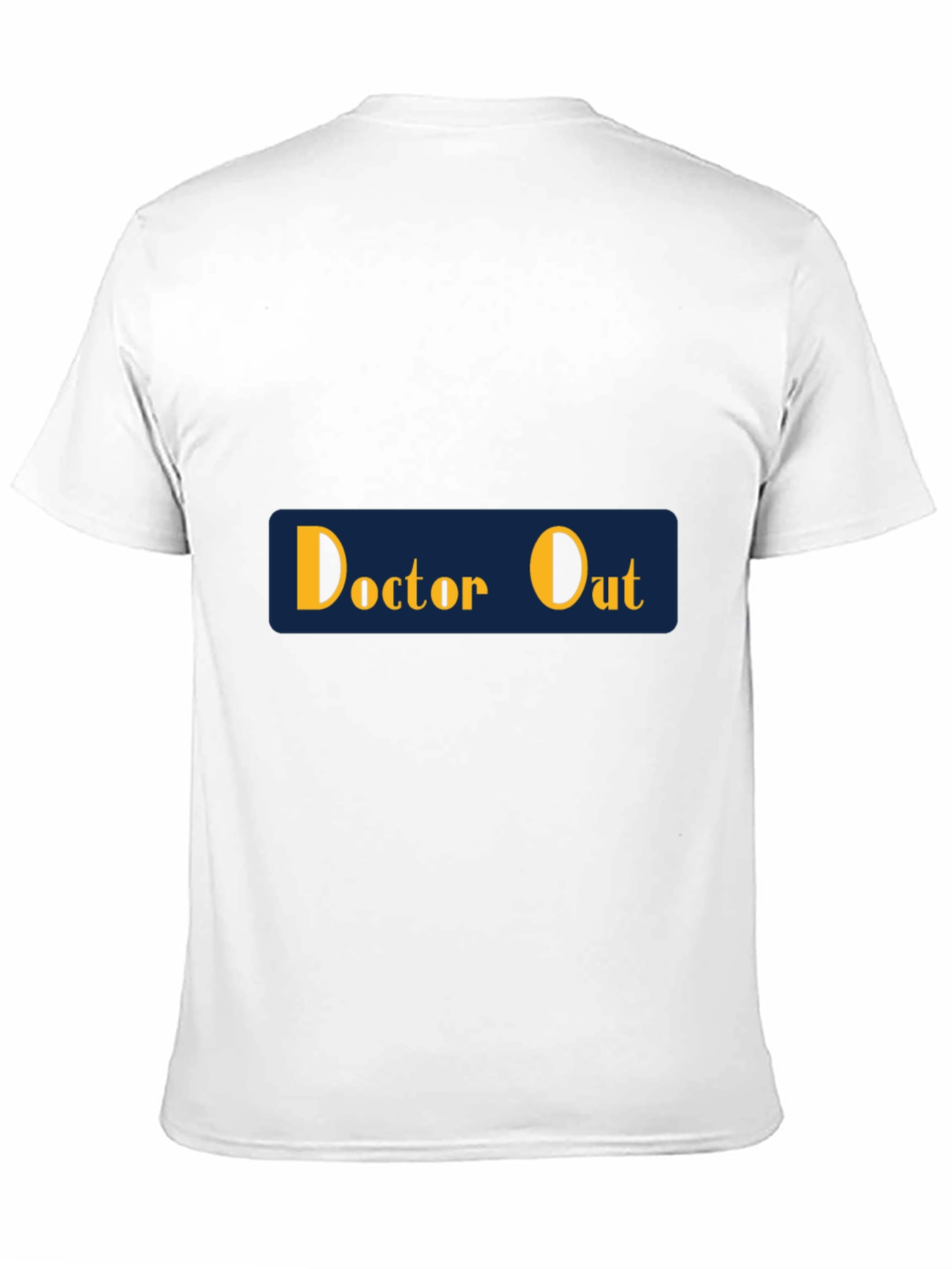 Doctor Out Mens Black Graphic T-Shirt
