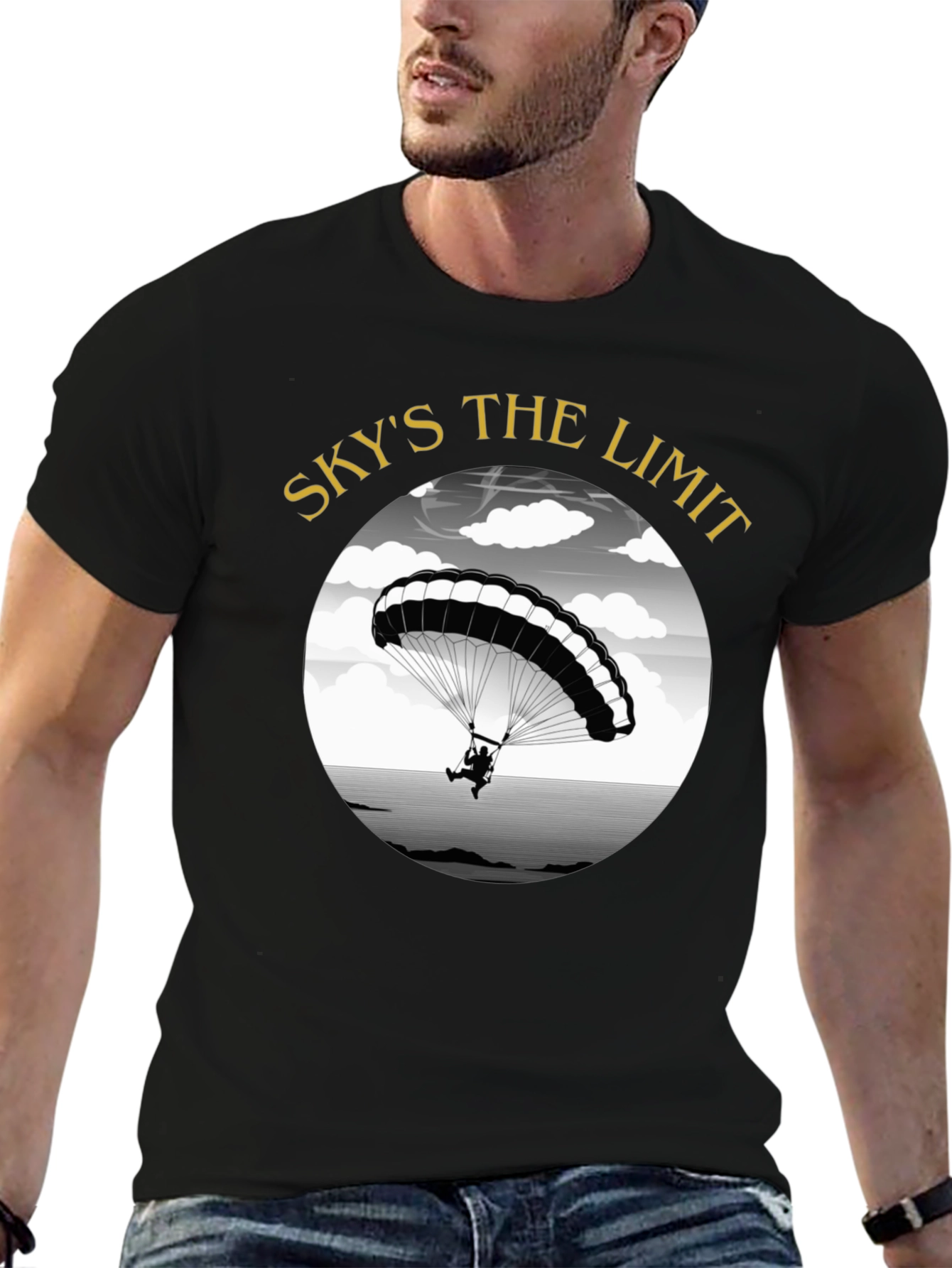 Skys The Limit Parachute T-Shirt