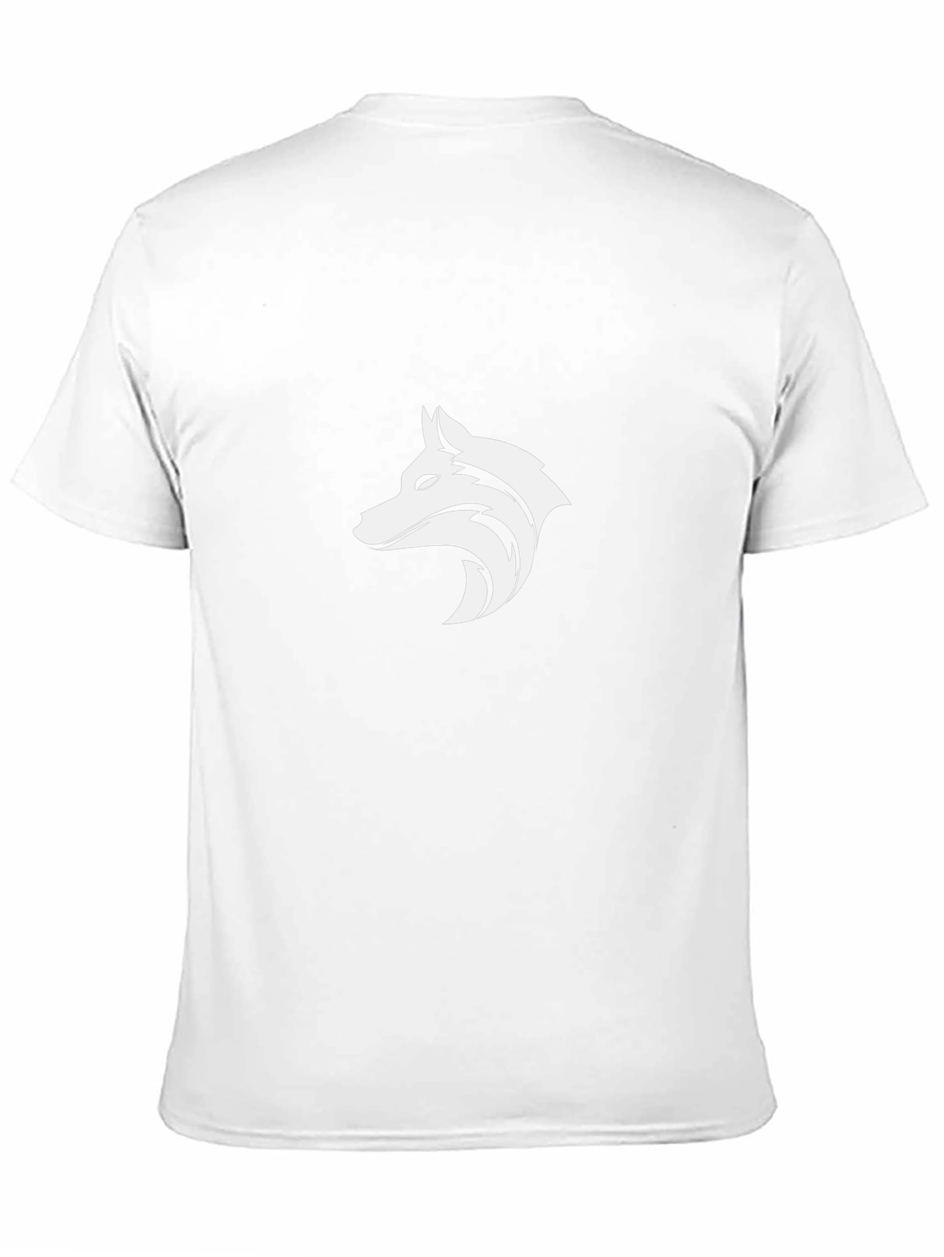 Black Wolf Graphic Tee - Stylish Mens T-Shirt