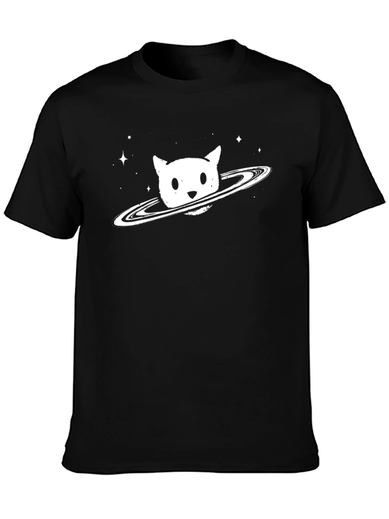 Cosmic Cat T-Shirt - Unique Space Design