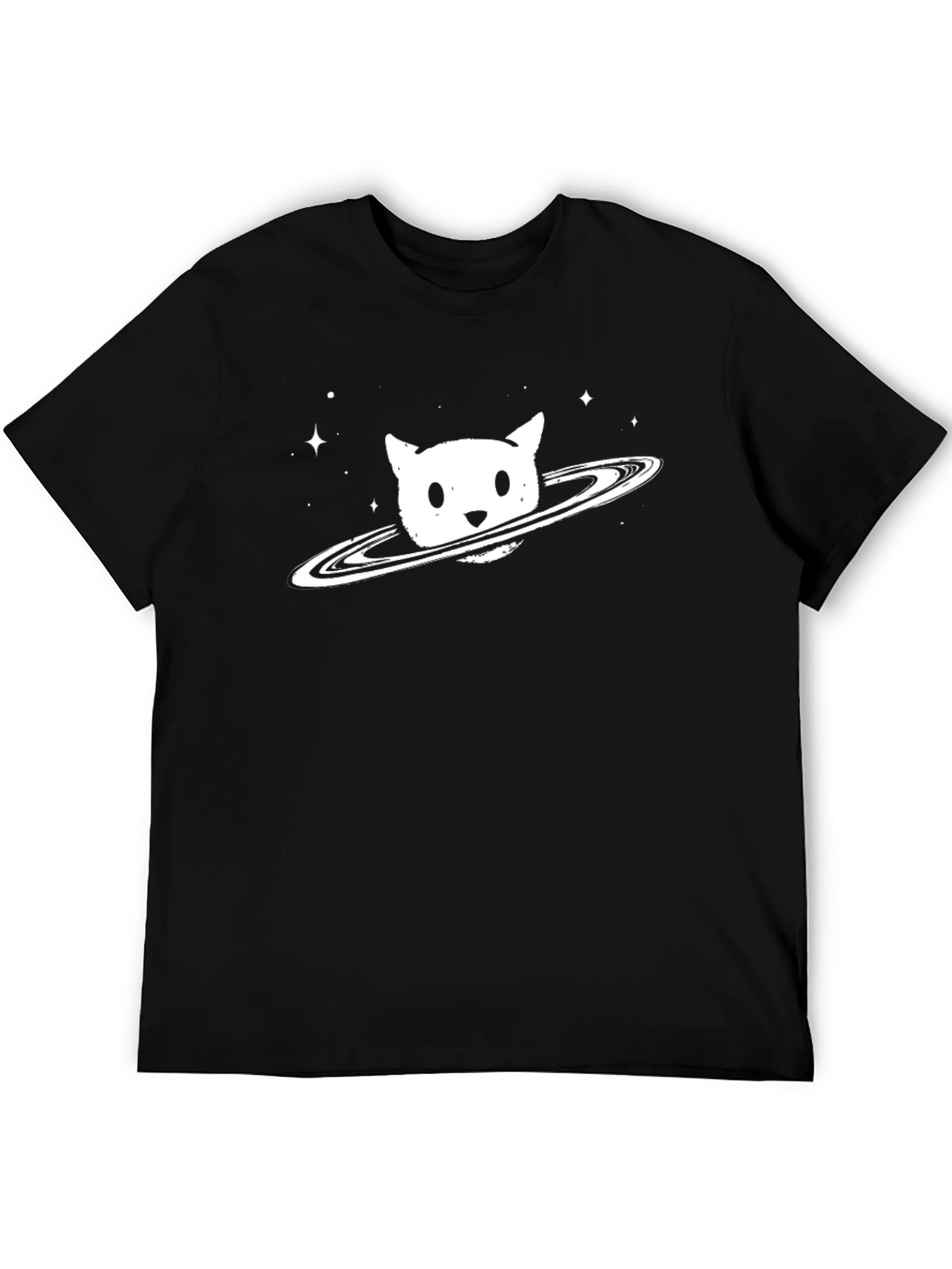 Cosmic Cat T-Shirt - Unique Space Design