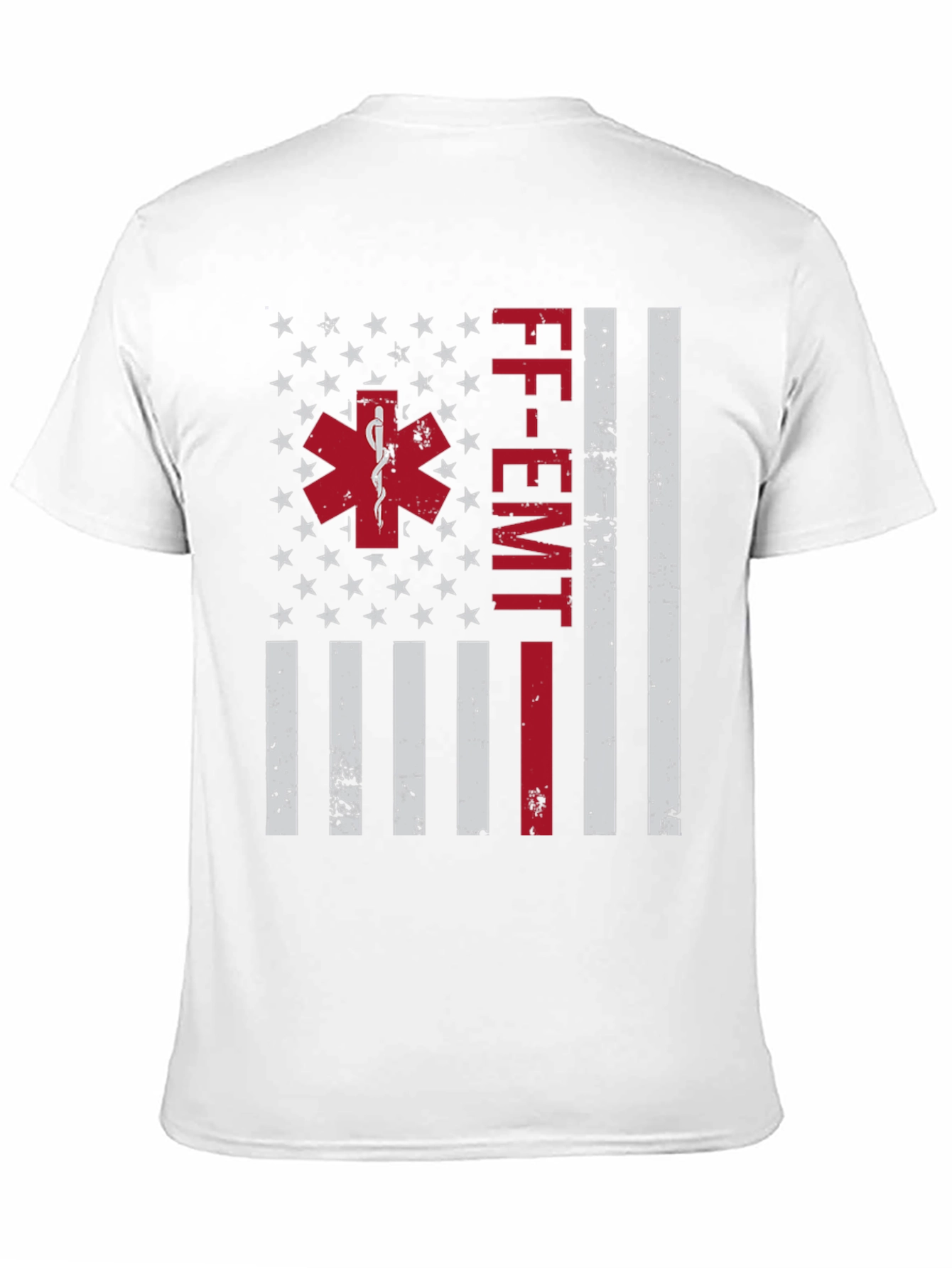 FF-EMT American Flag Graphic T-Shirt