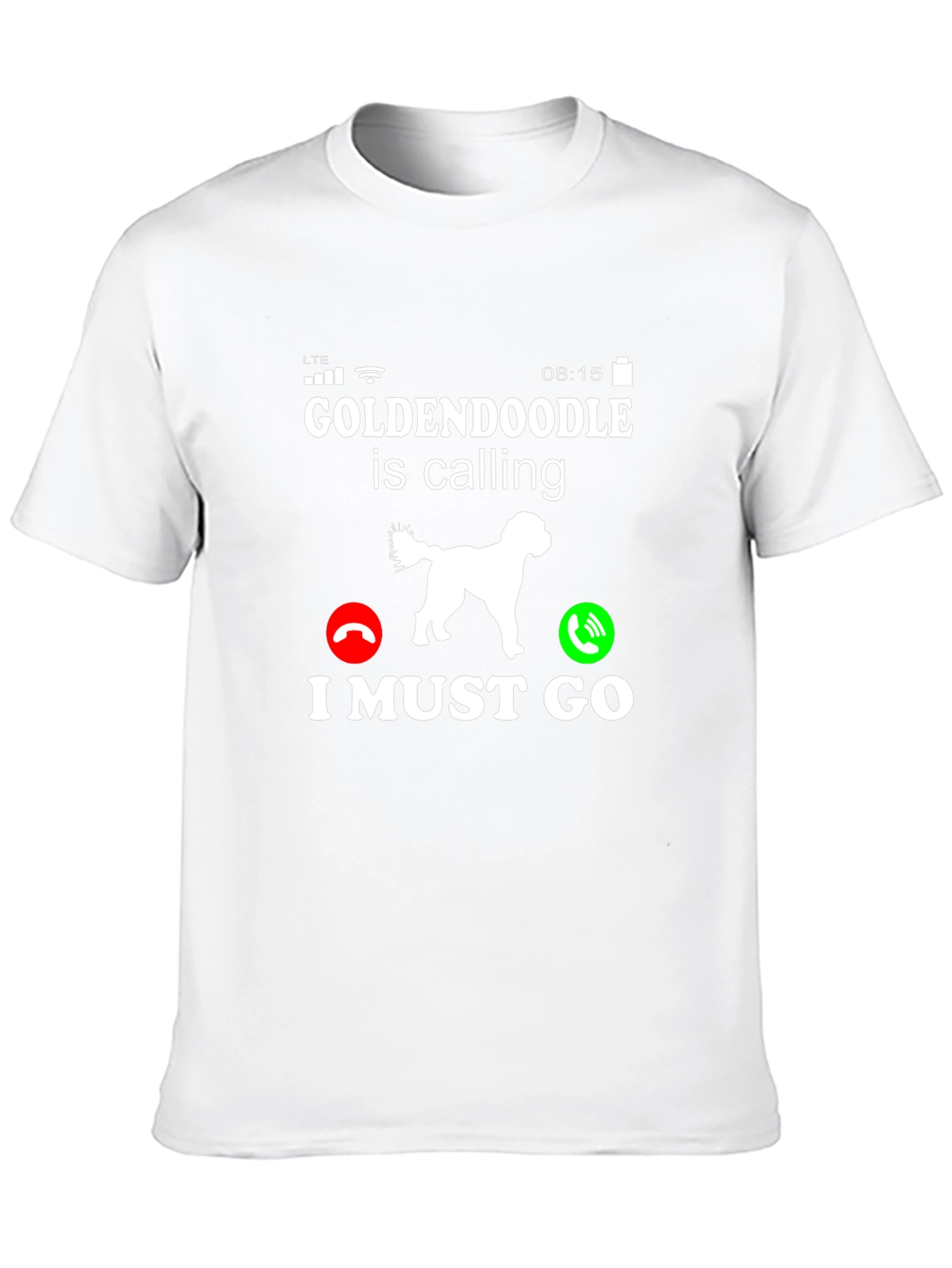 Goldendoodle Calling T-Shirt - Dog Lover Tee