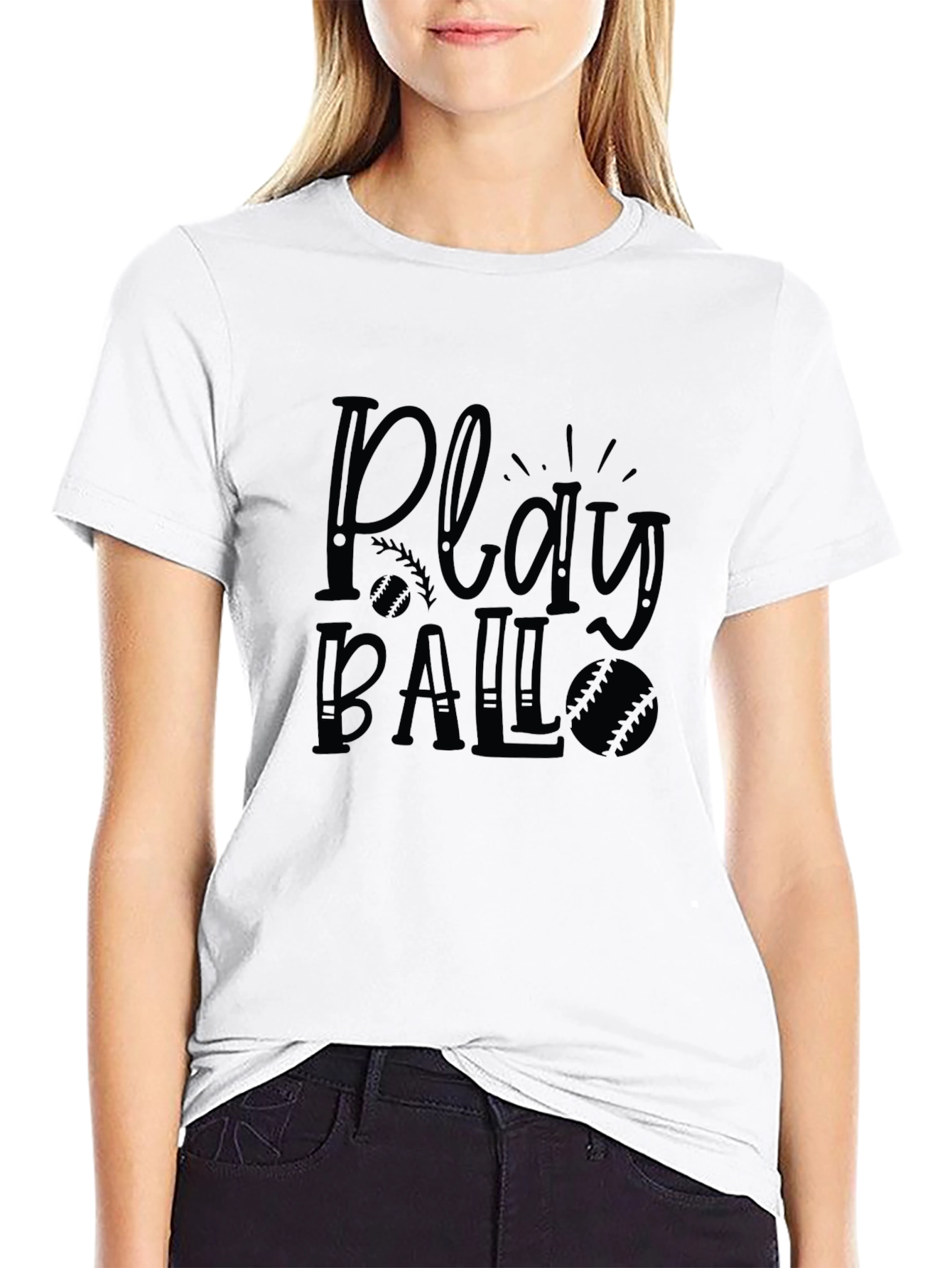 Play Ball T-Shirt - Baseball Graphic Tee