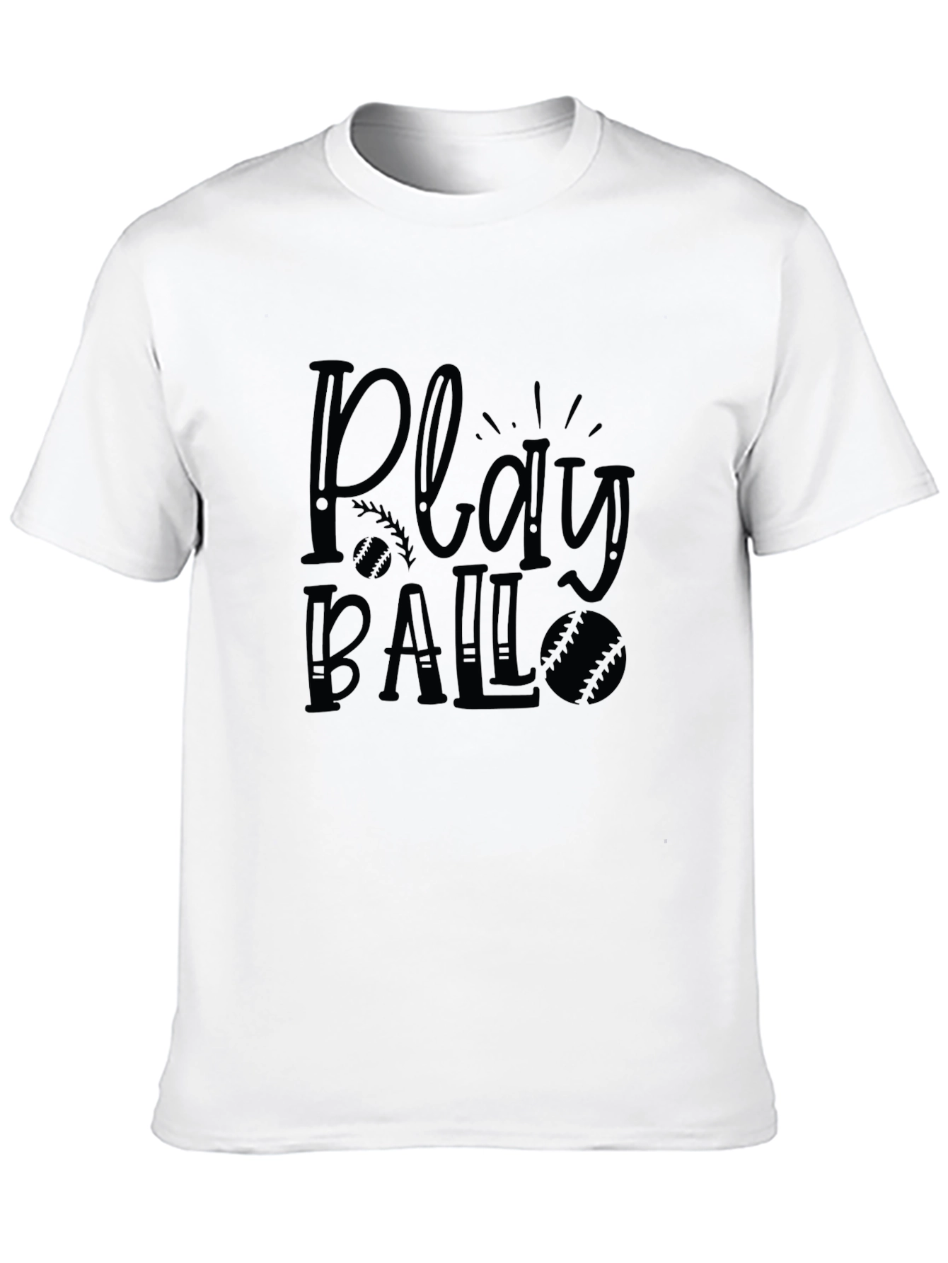 Play Ball T-Shirt - Baseball Graphic Tee