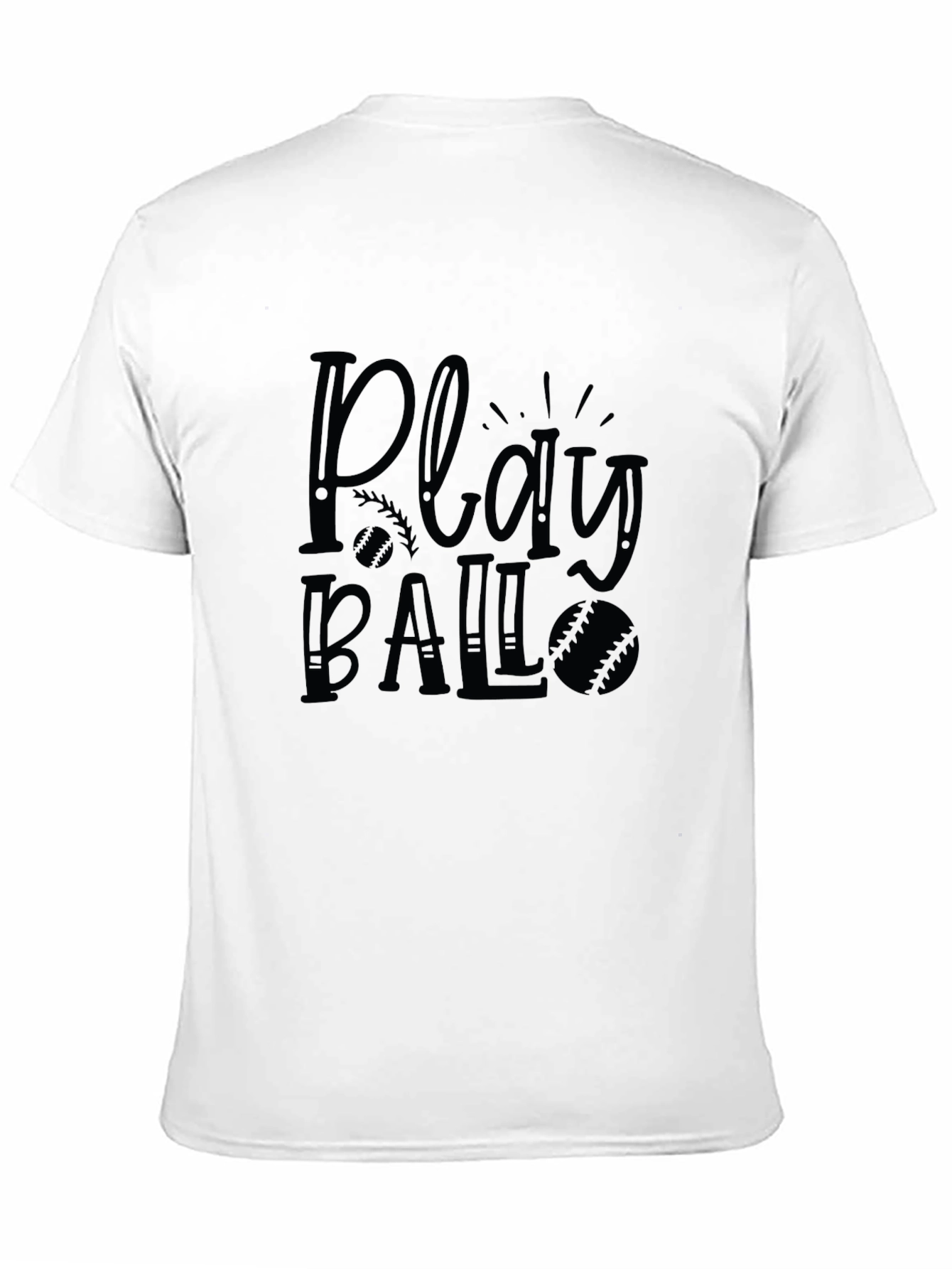 Play Ball T-Shirt - Baseball Graphic Tee