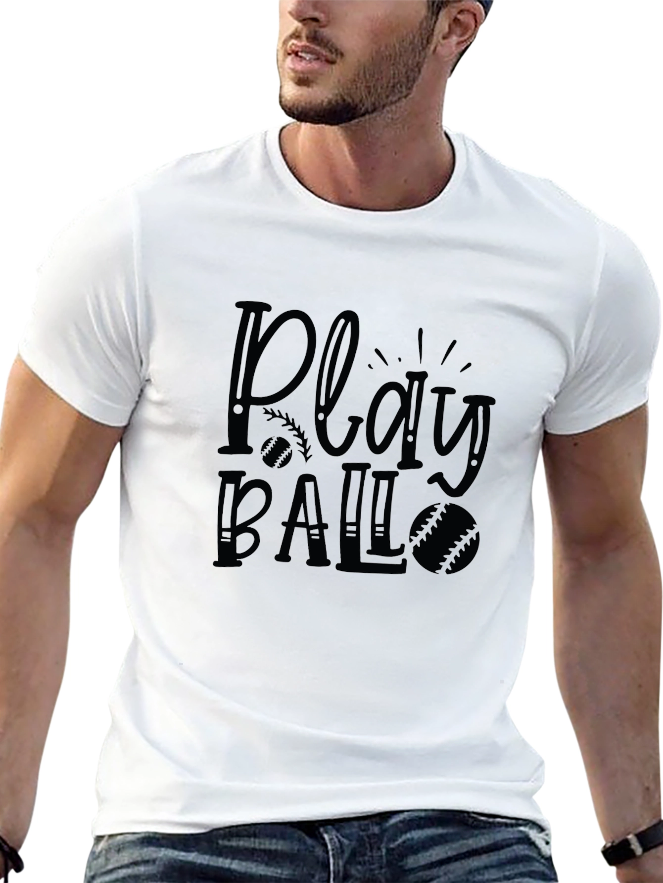 Play Ball T-Shirt - Baseball Graphic Tee