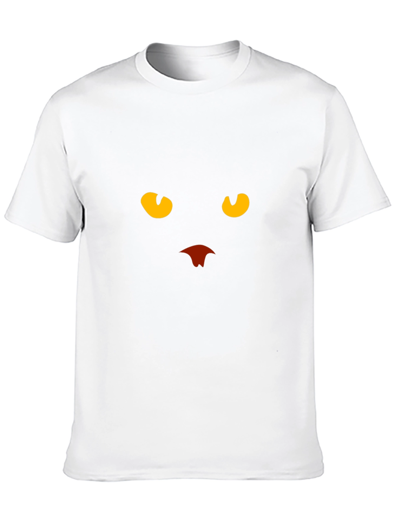 Black Cat Face Graphic Tee - Stylish Unisex T-Shirt