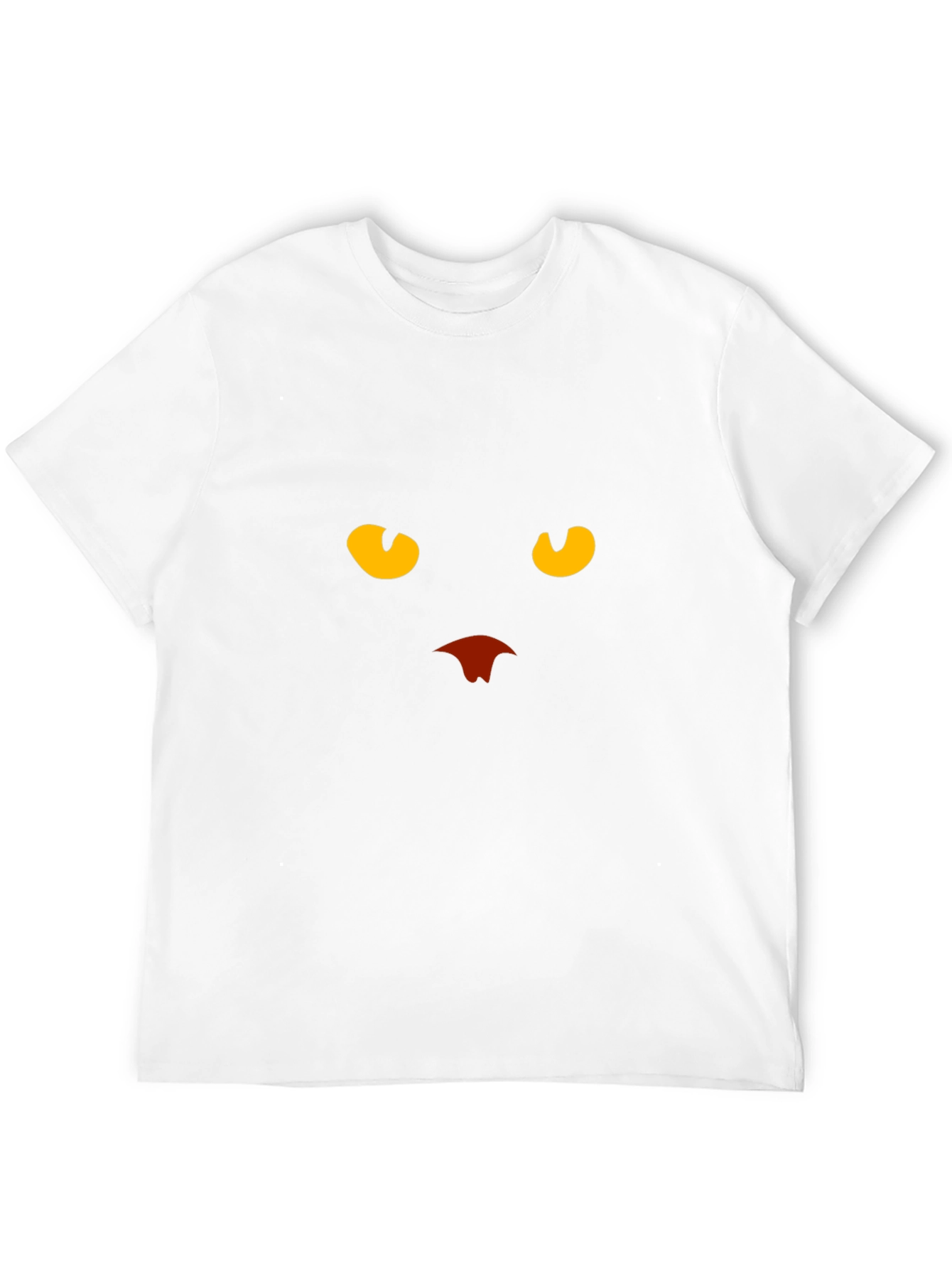 Black Cat Face Graphic Tee - Stylish Unisex T-Shirt