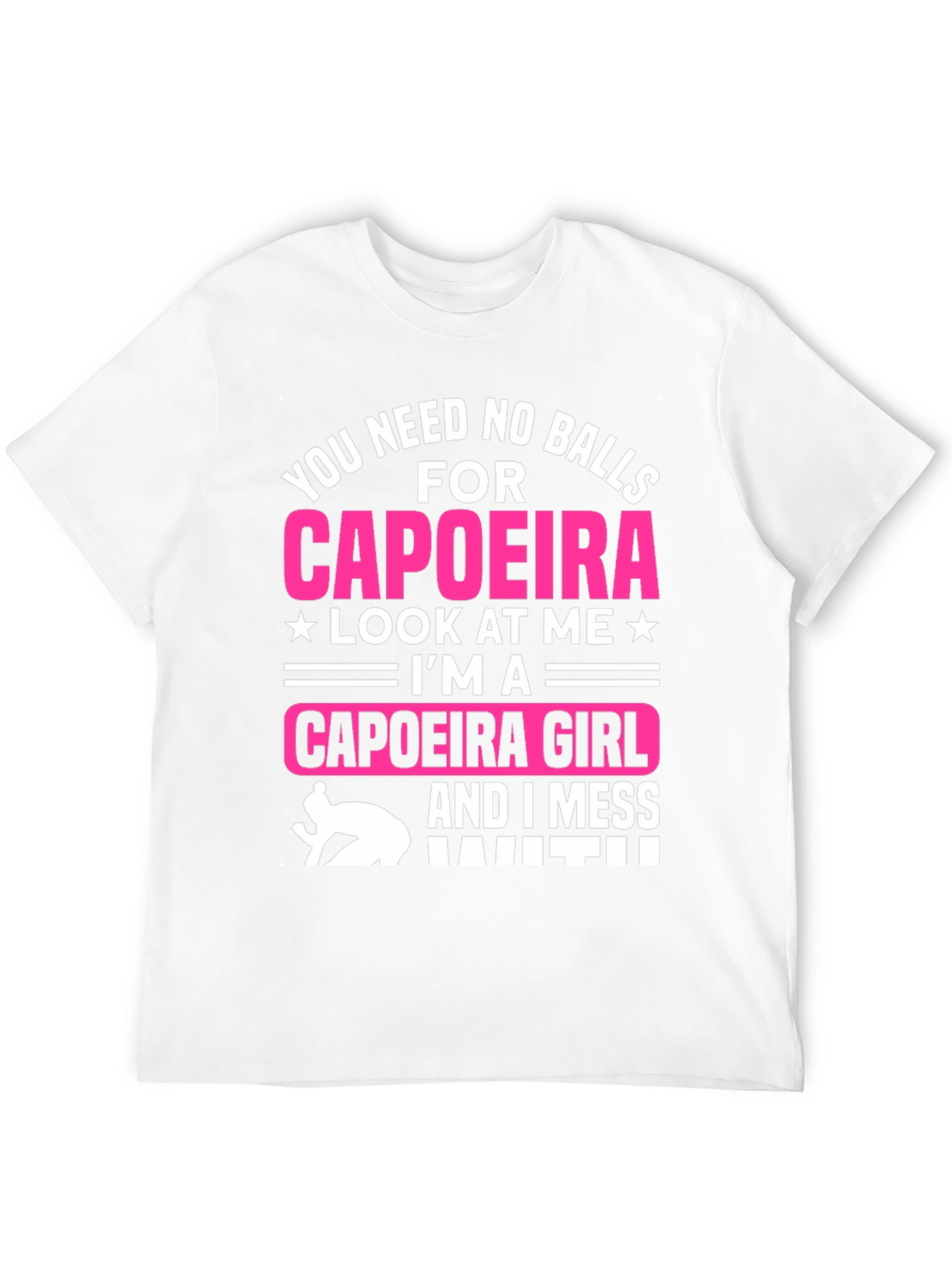 Capoeira Girl Graphic T-Shirt - Bold Statement Tee