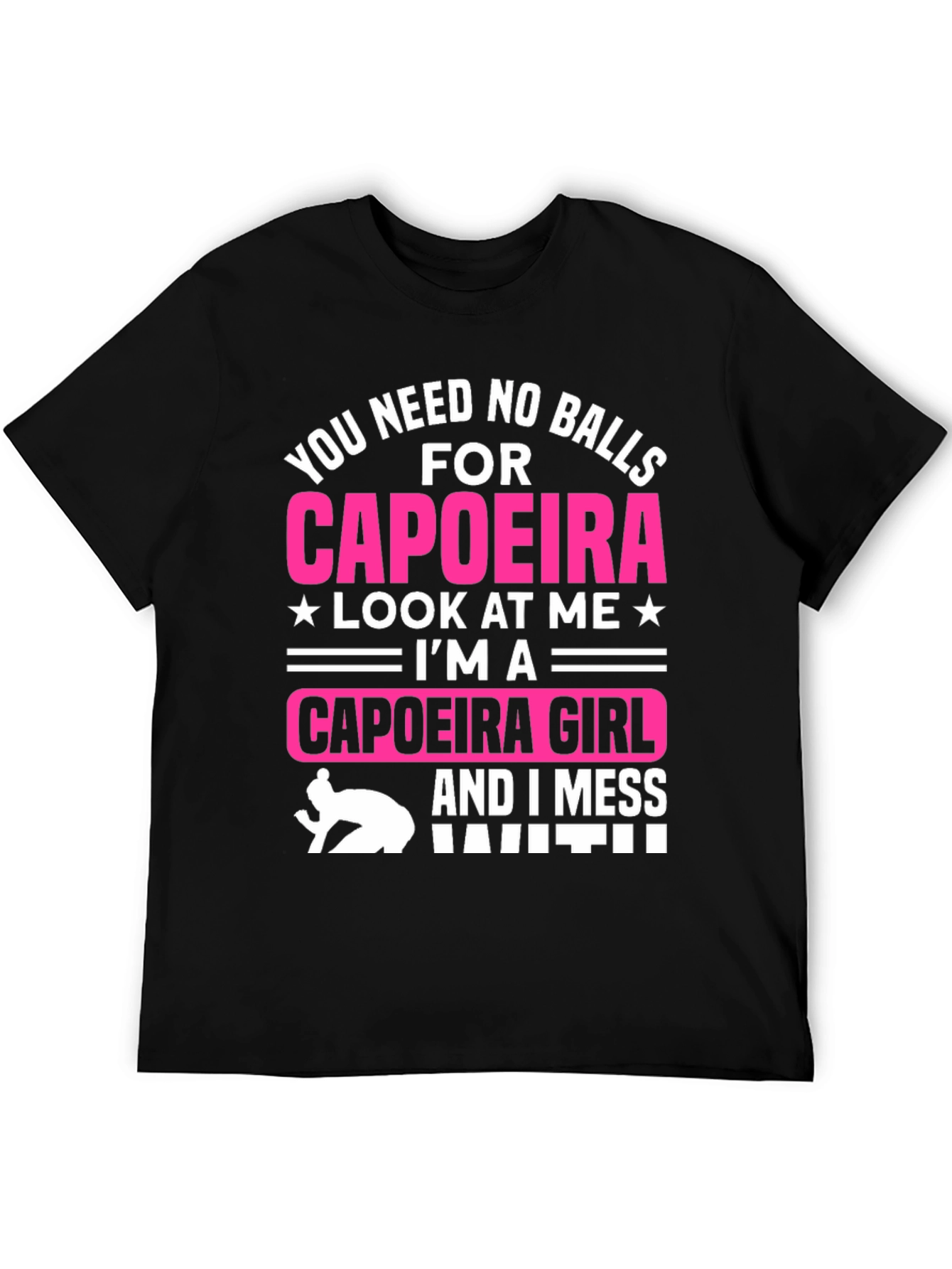 Capoeira Girl Graphic T-Shirt - Bold Statement Tee
