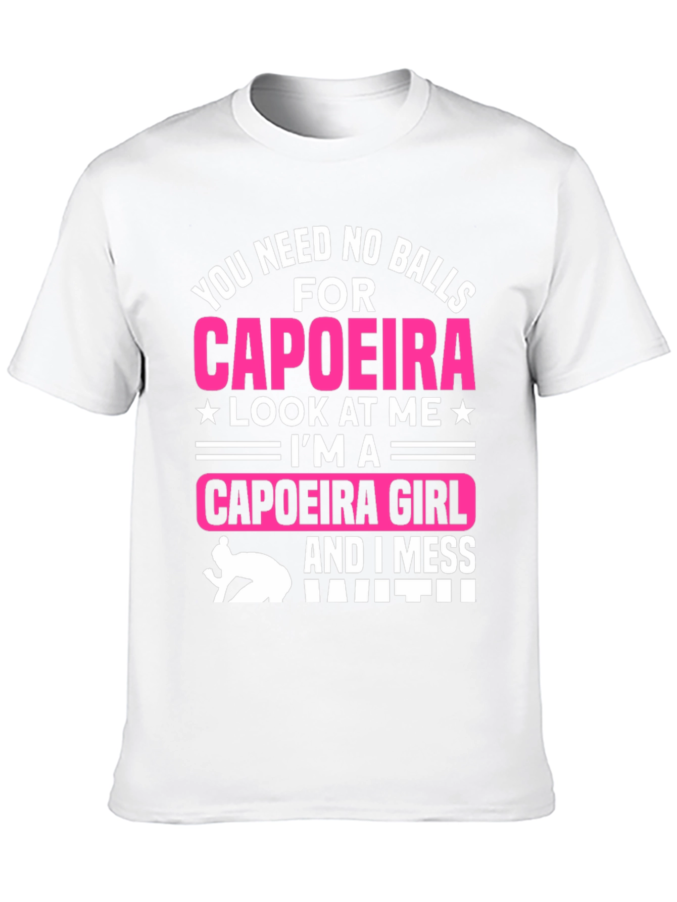Capoeira Girl Graphic T-Shirt - Bold Statement Tee