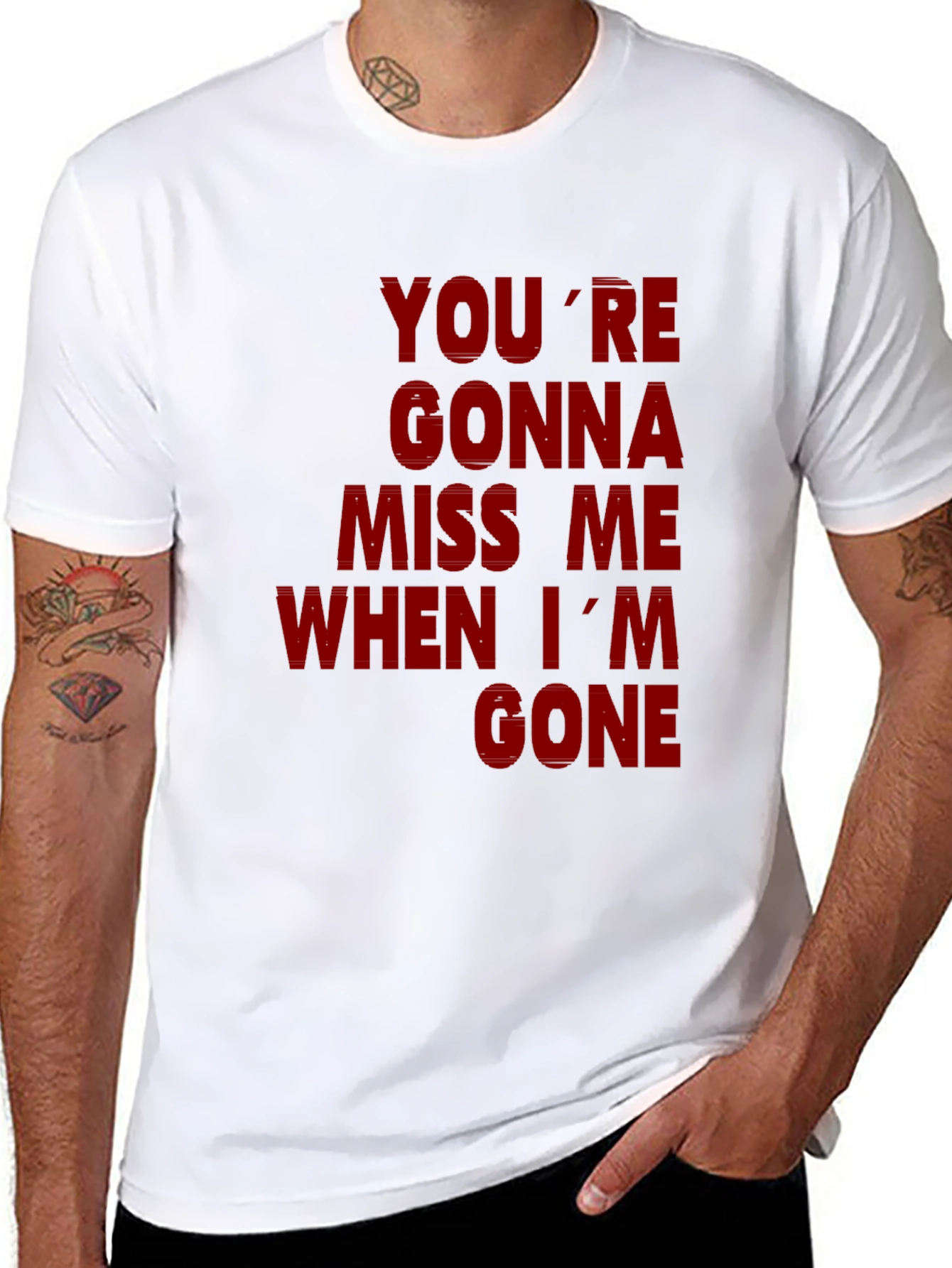 Youre Gonna Miss Me When Im Gone Graphic T-Shirt