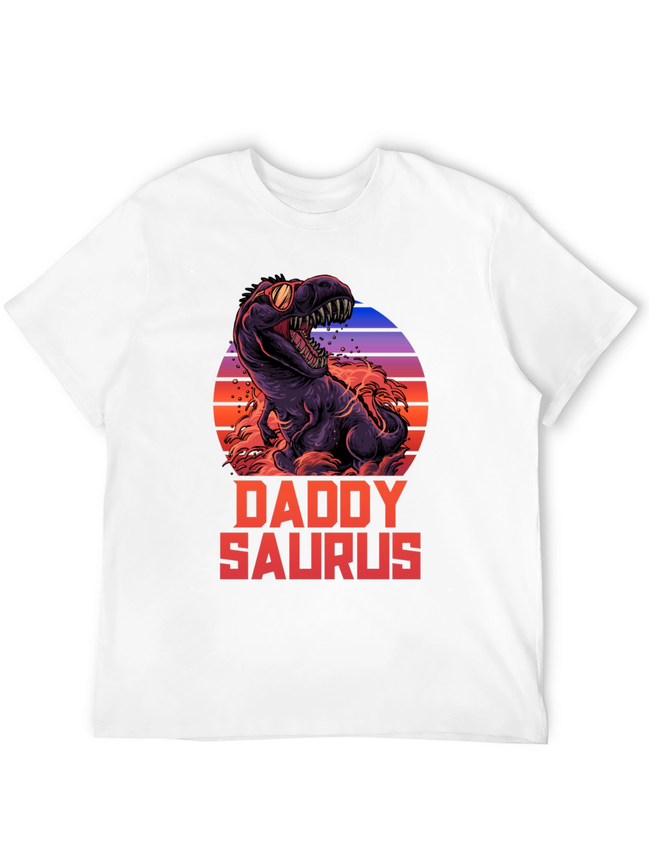 Daddy Saurus T-Shirt - Dino Dad Gift