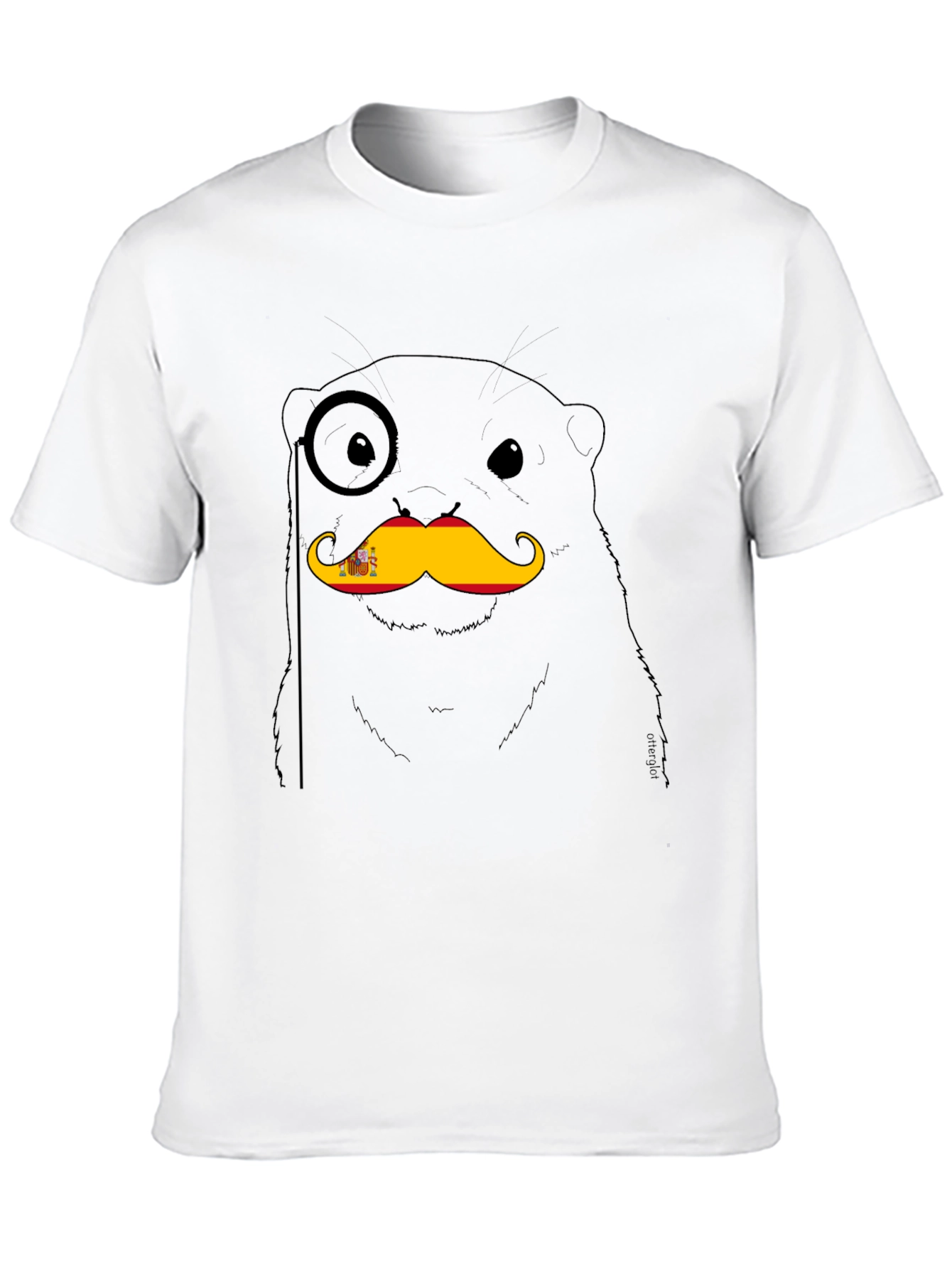 Otter Spain Moustache T-Shirt