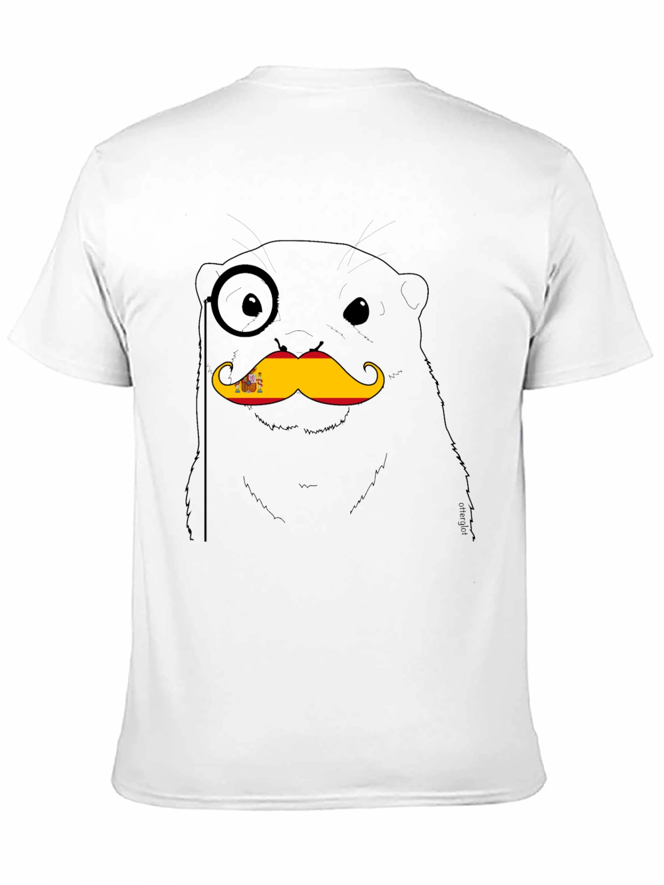 Otter Spain Moustache T-Shirt