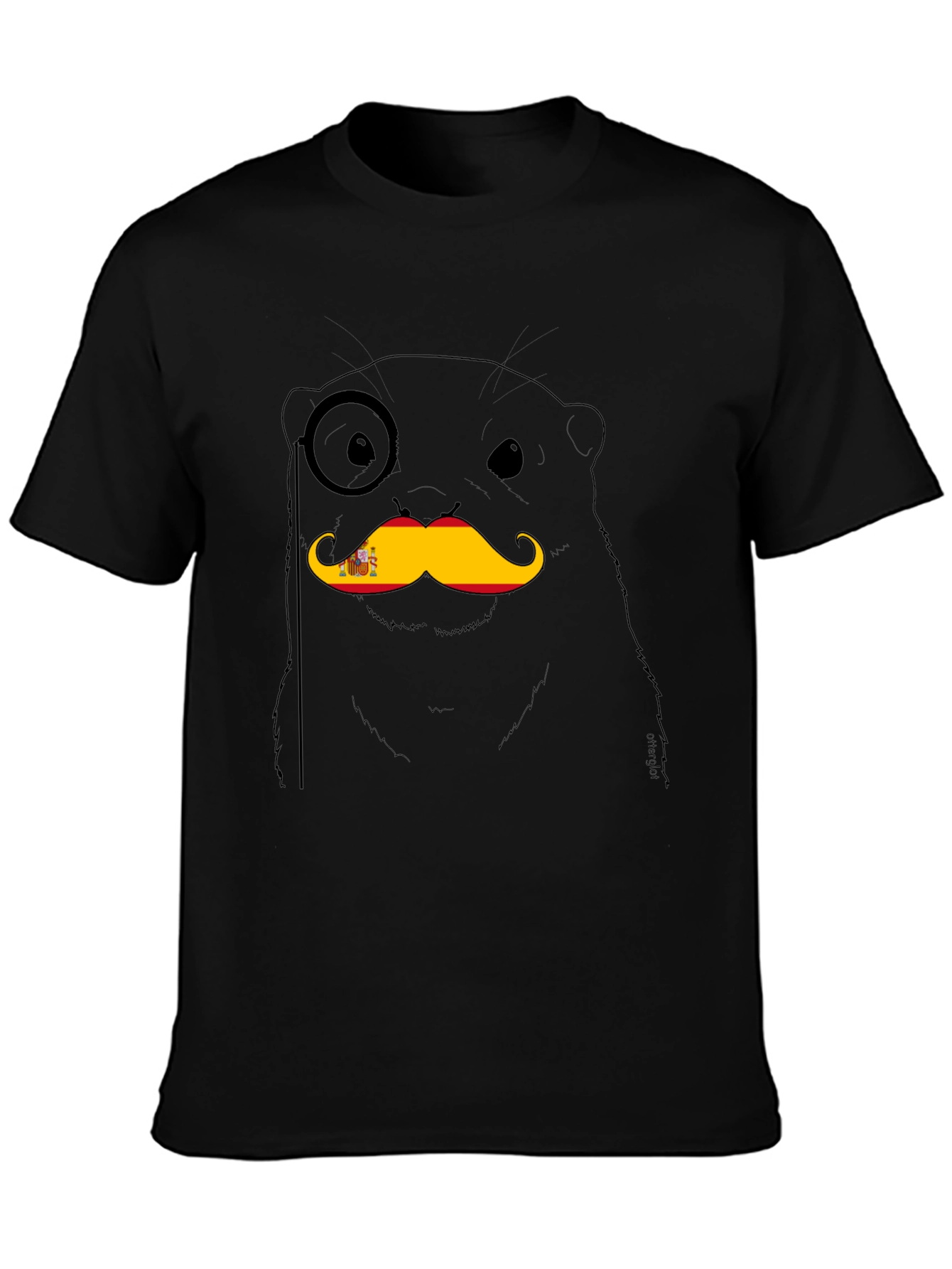 Otter Spain Moustache T-Shirt