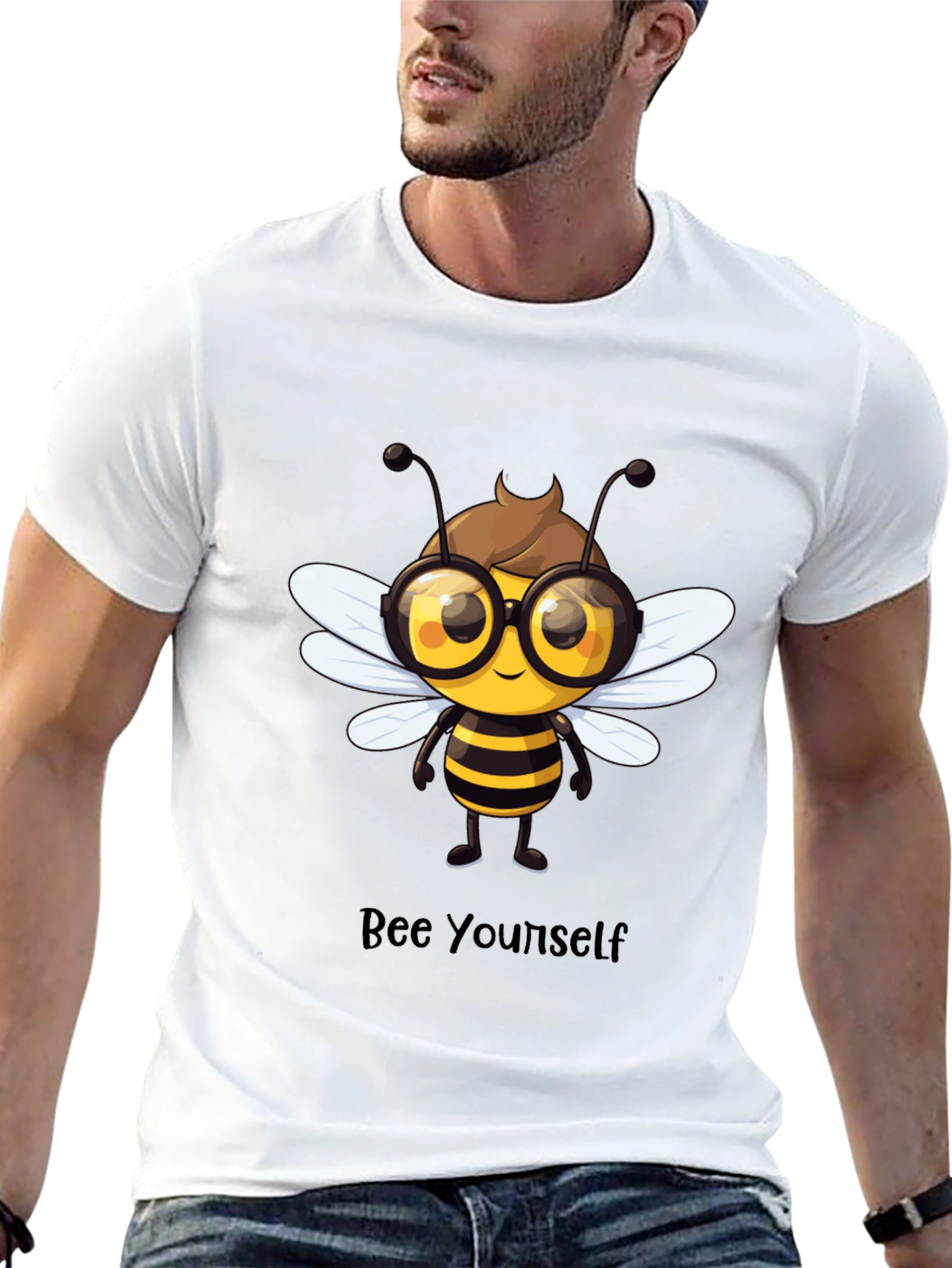 Bee Yourself Black T-Shirt