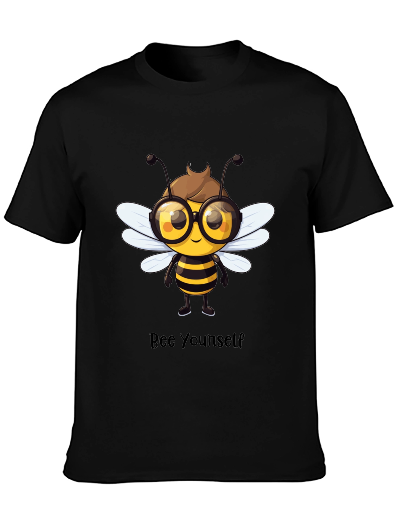 Bee Yourself Black T-Shirt