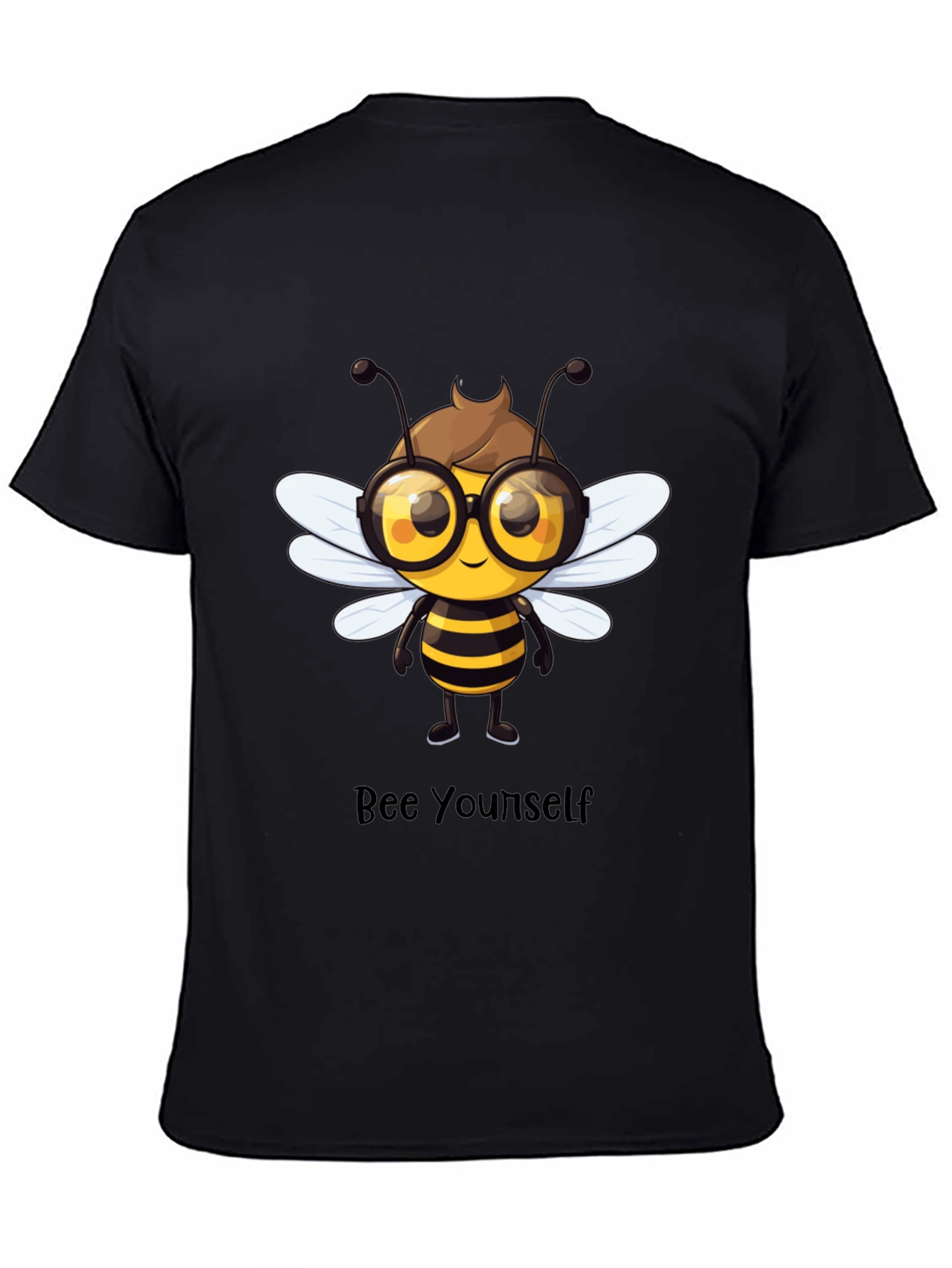 Bee Yourself Black T-Shirt
