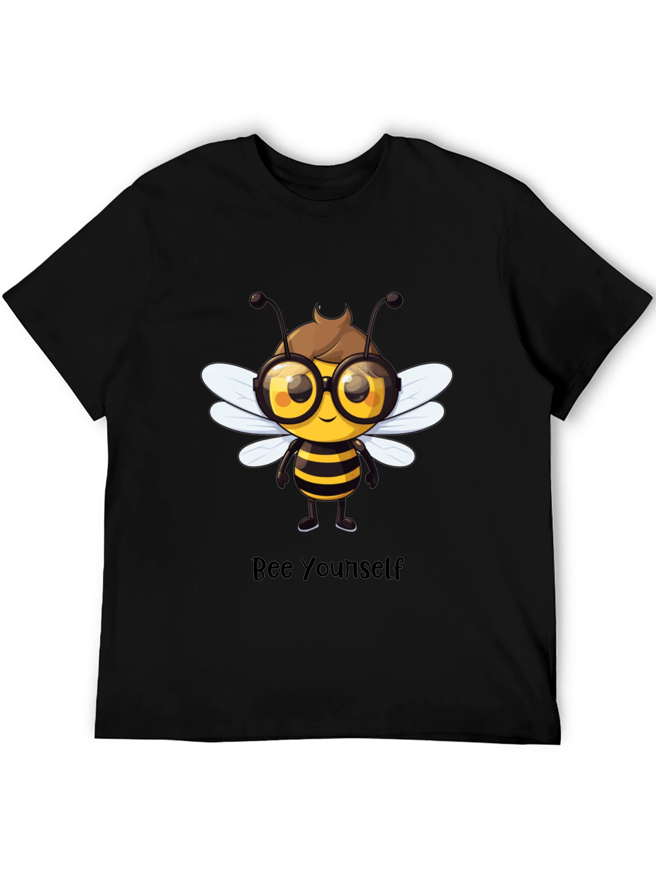 Bee Yourself Black T-Shirt