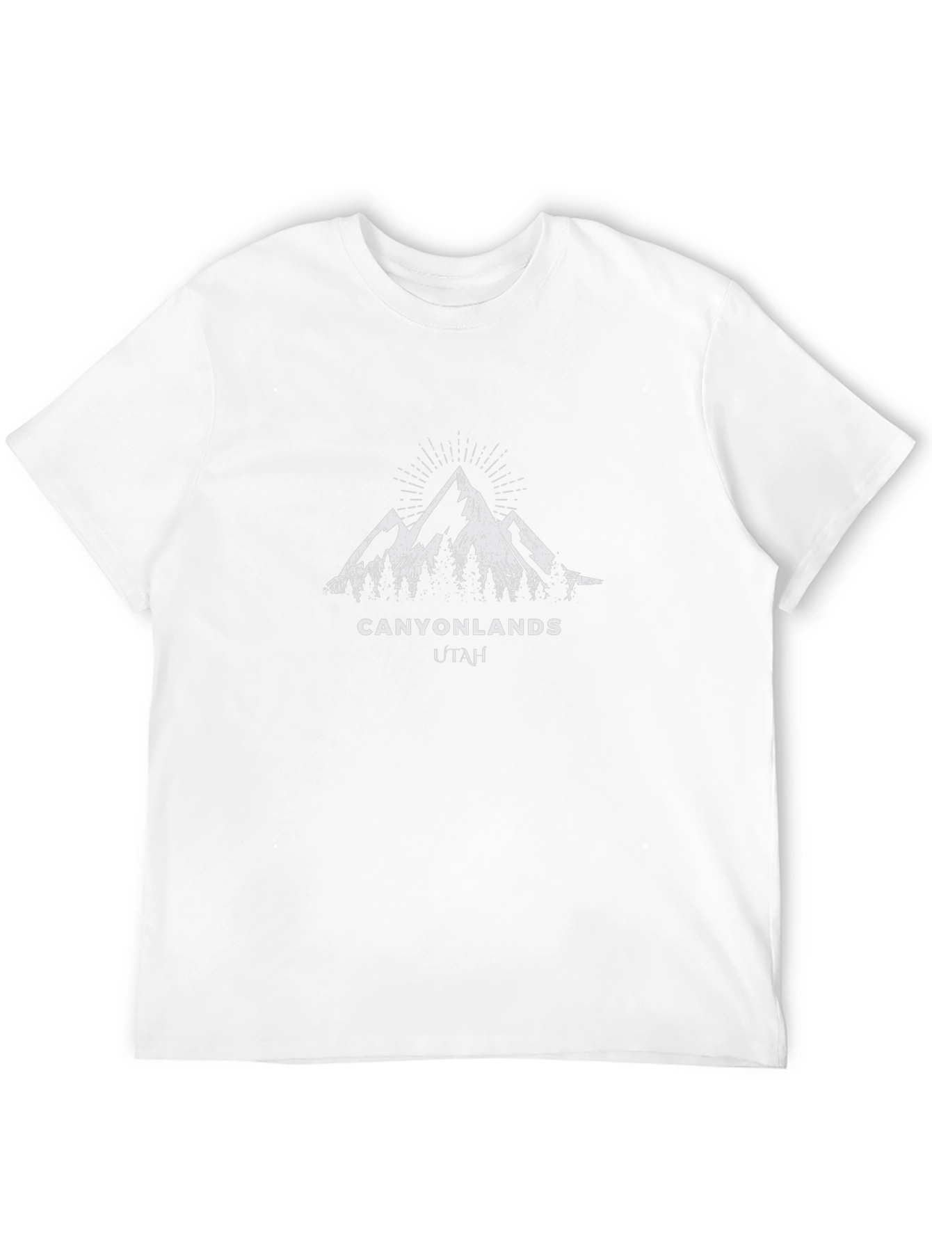 Canyonlands Utah Black T-Shirt