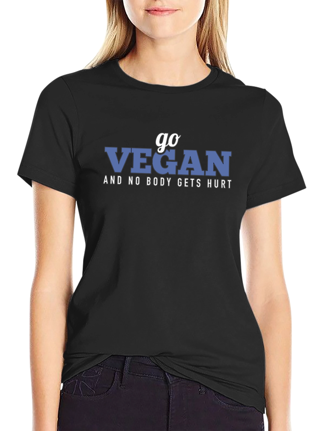 Go Vegan T-Shirt - Protect Animals!