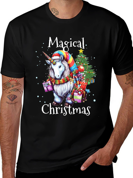 Magical Christmas Unicorn T-Shirt