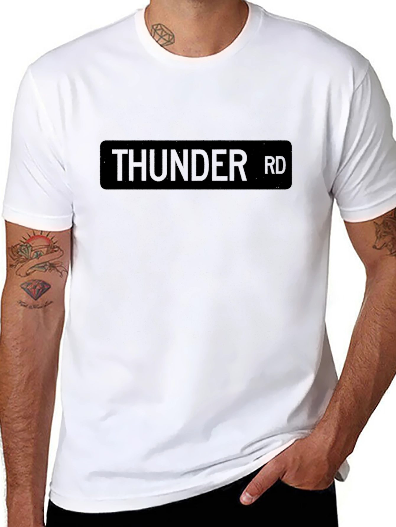 Thunder Road Graphic T-Shirt - Classic Cool