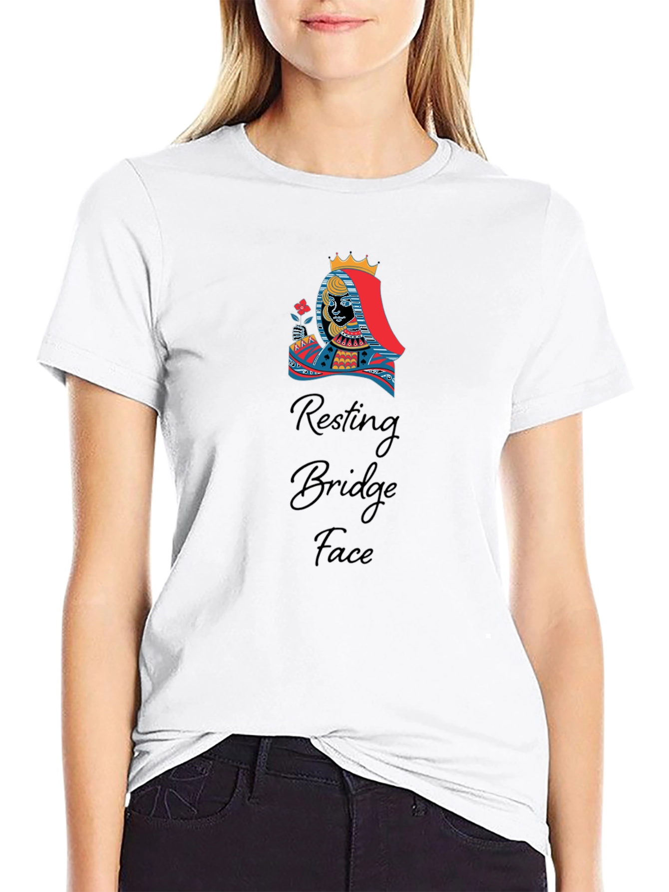 Resting Bridge Face Graphic T-Shirt