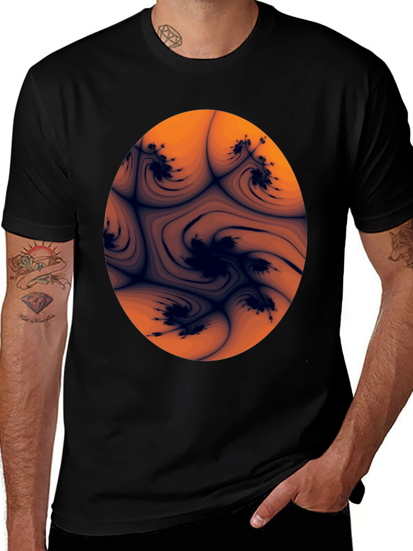 Fractal Design Black T-Shirt