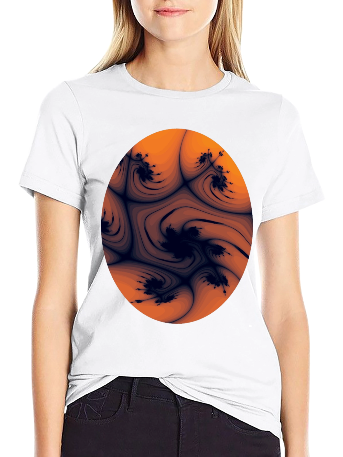 Fractal Design Black T-Shirt