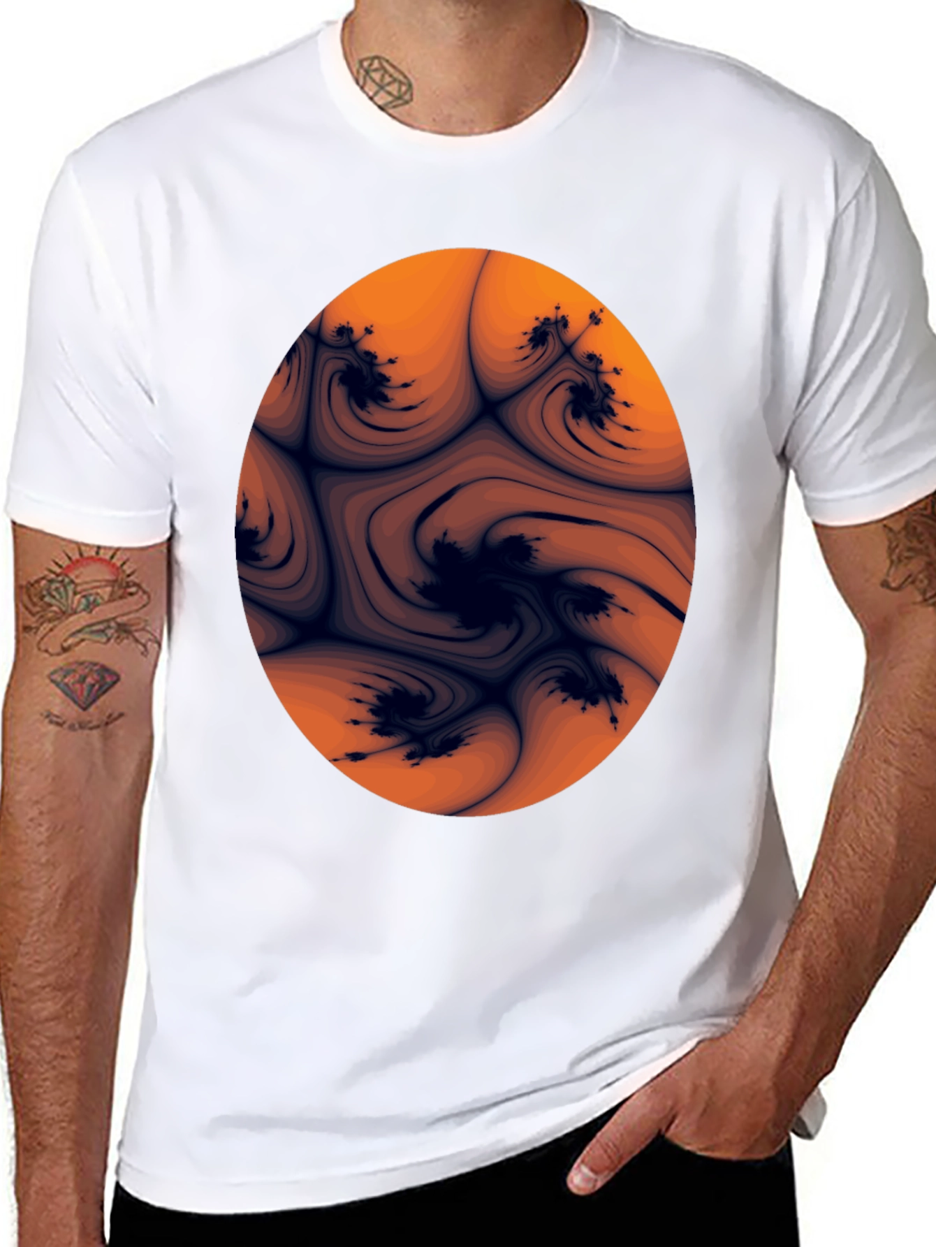 Fractal Design Black T-Shirt