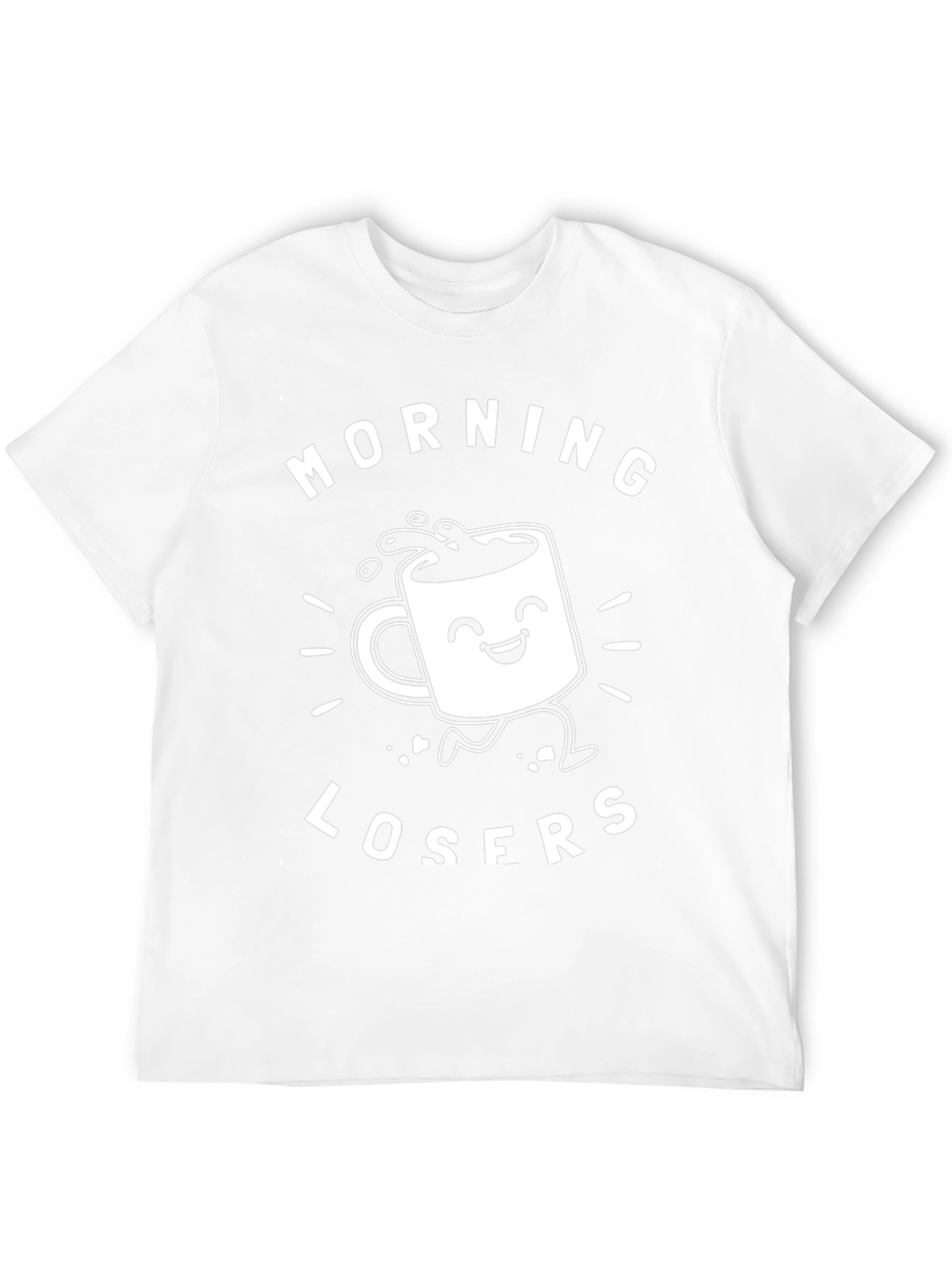 Morning Losers Graphic Tee - Black