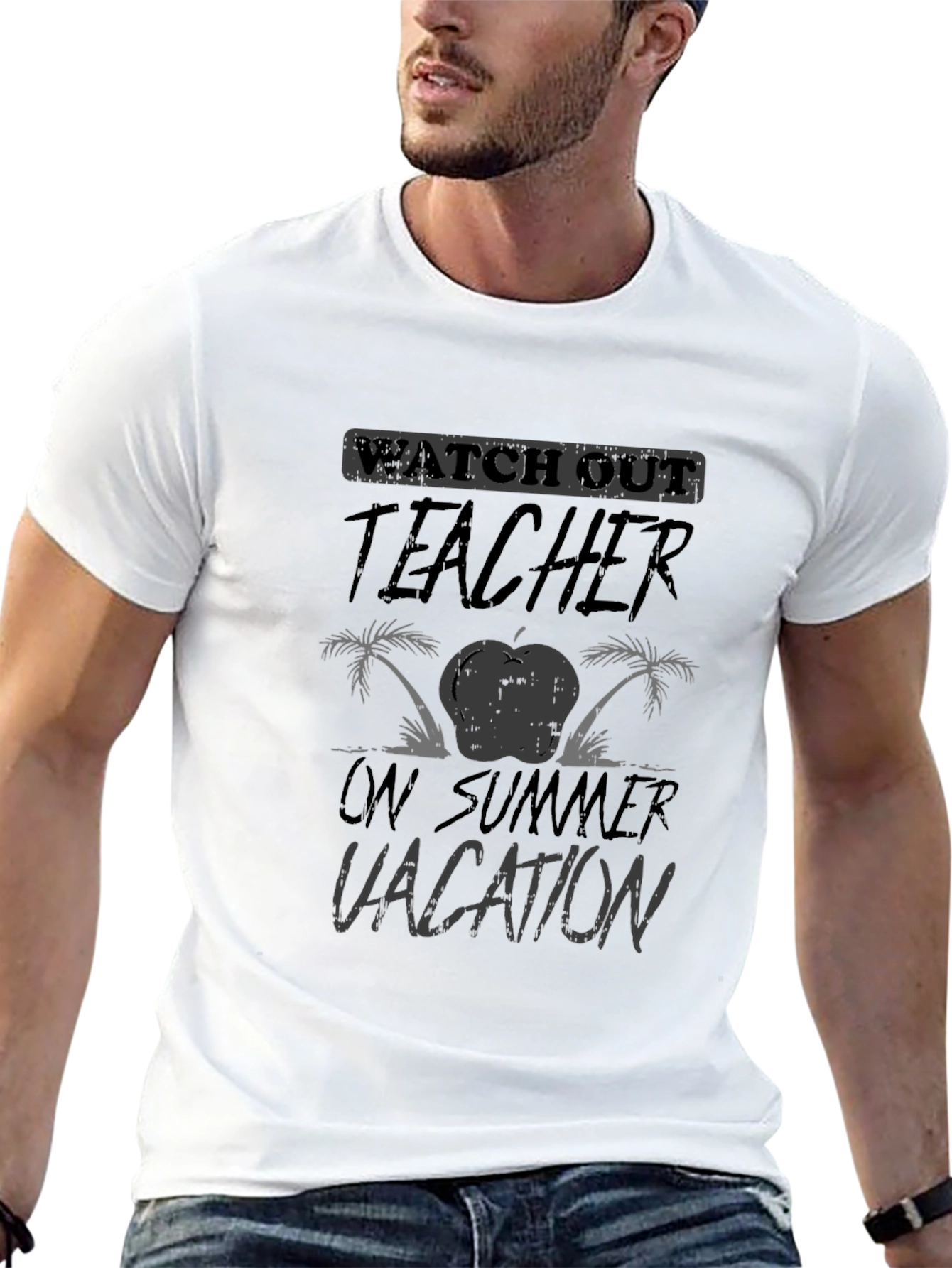 Teacher On Summer Vacation Graphic T-Shirt