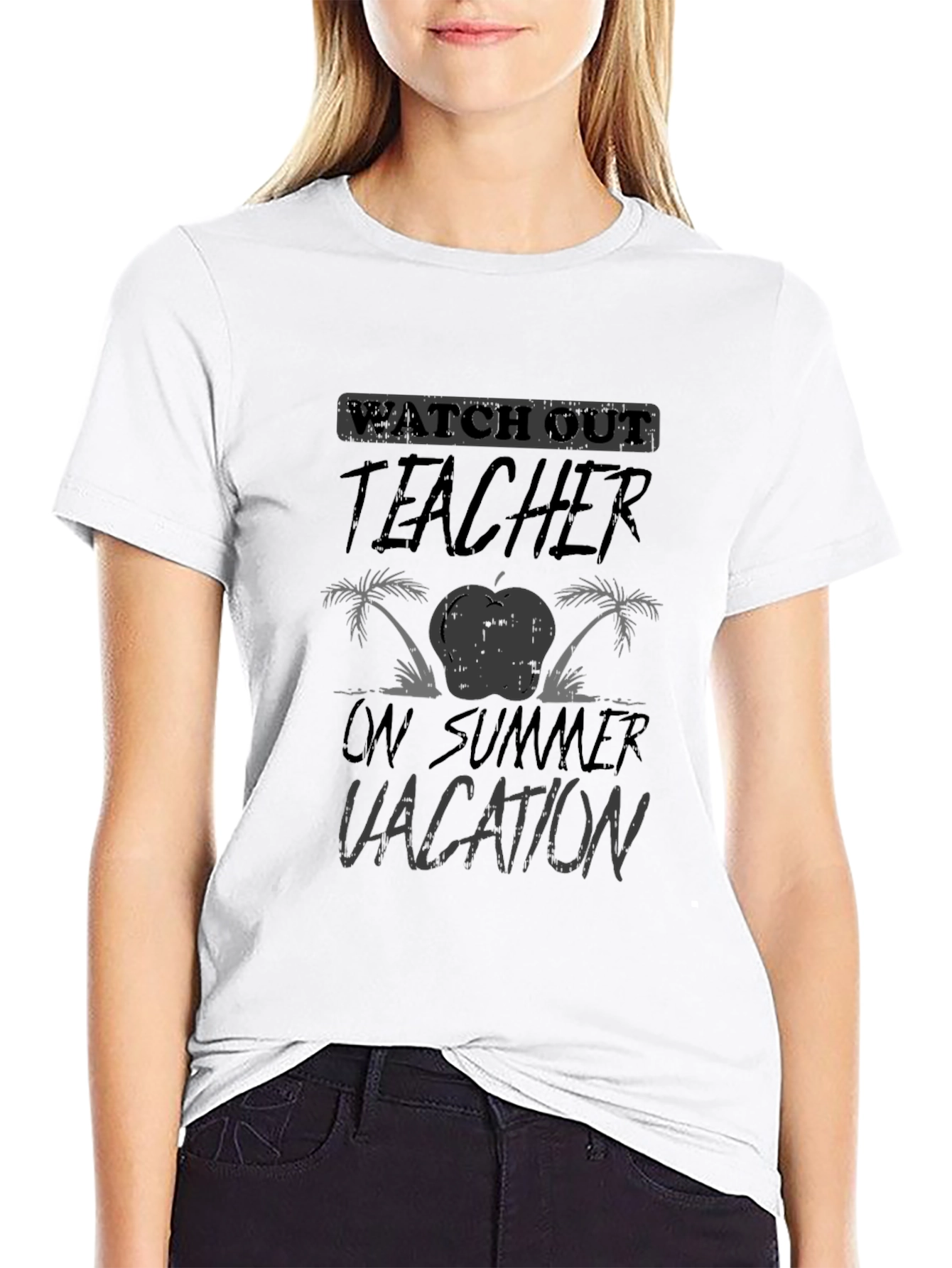 Teacher On Summer Vacation Graphic T-Shirt