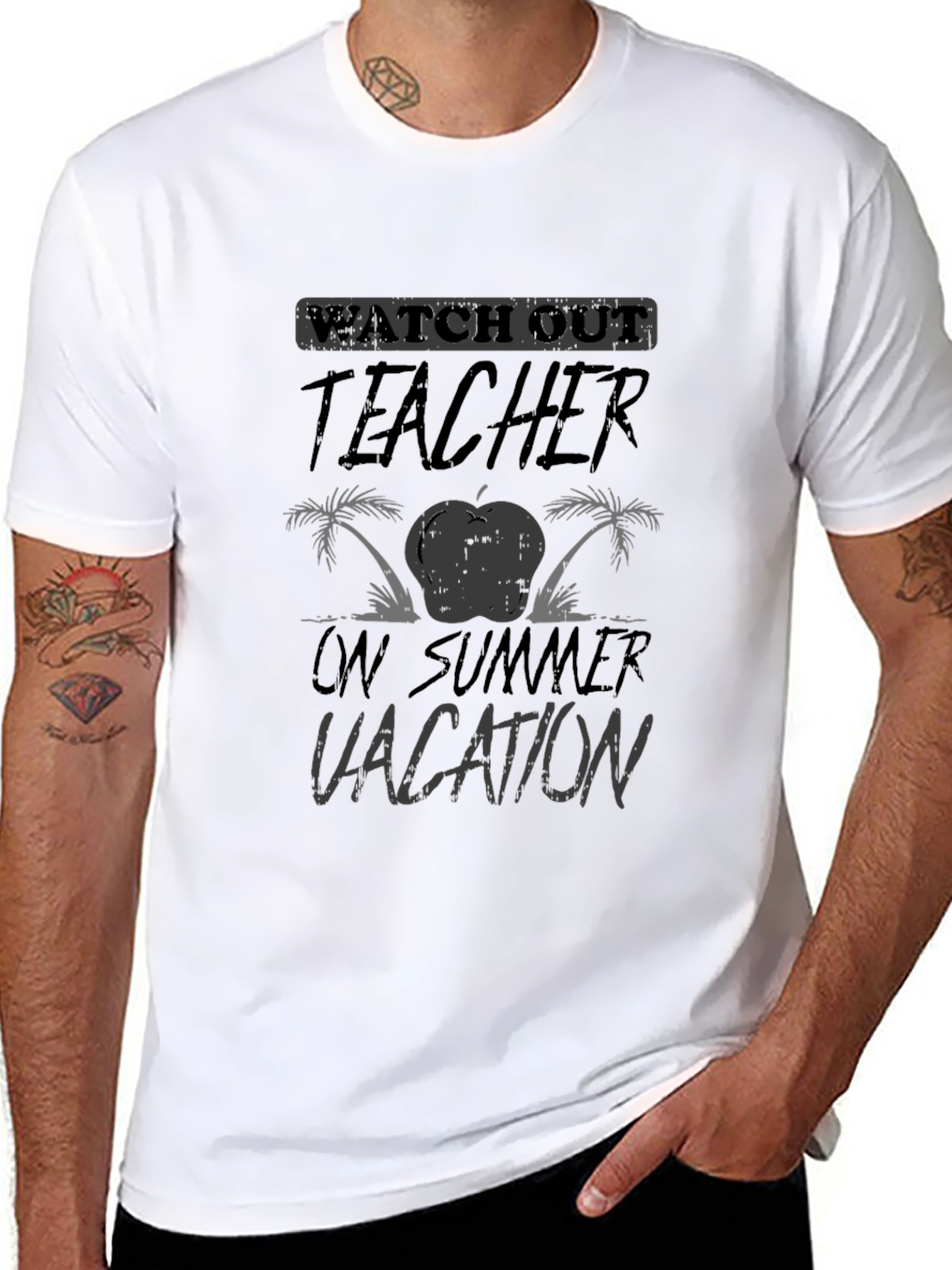 Teacher On Summer Vacation Graphic T-Shirt