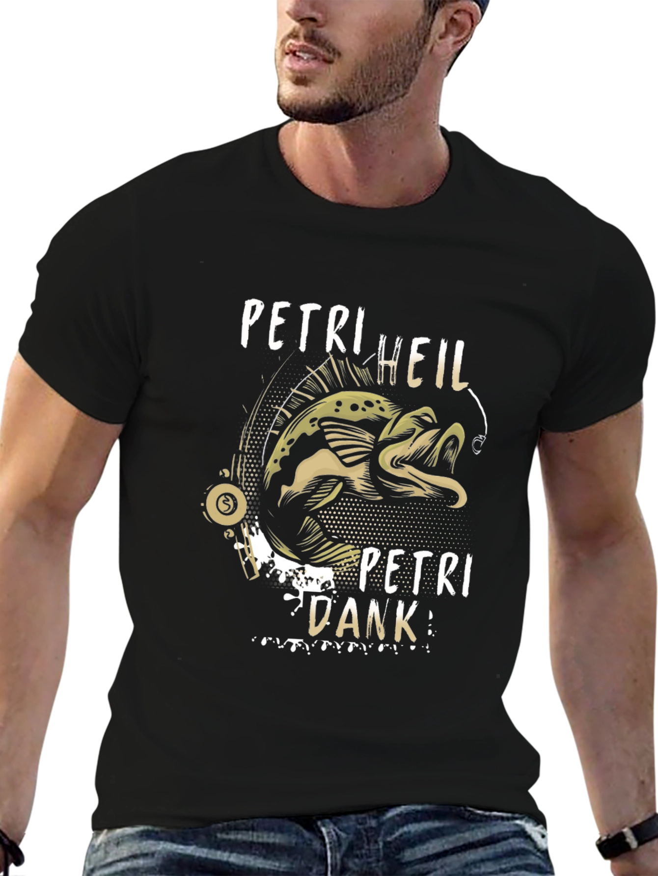 Petri Heil Petri Dank Fishing T-Shirt