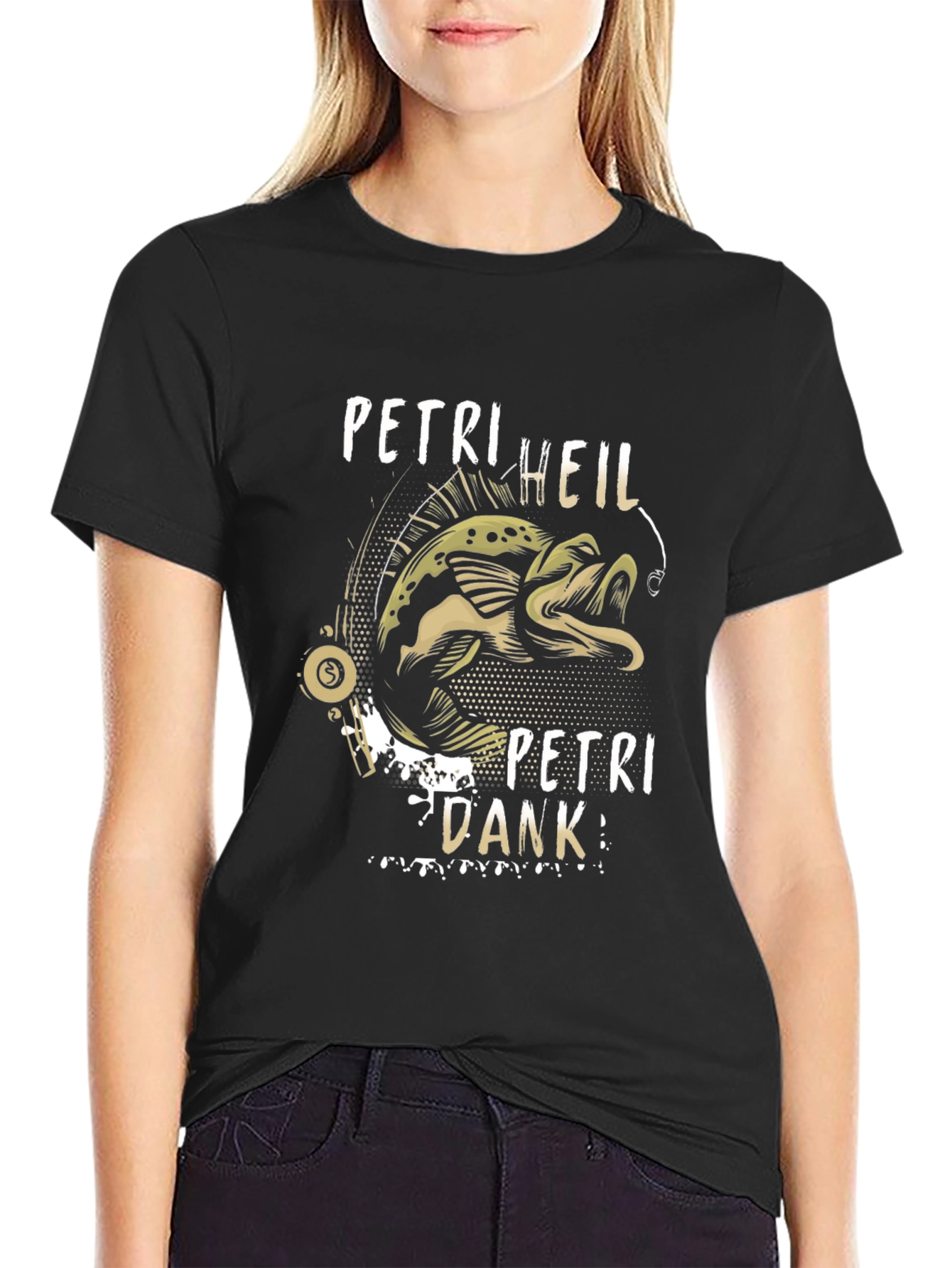Petri Heil Petri Dank Fishing T-Shirt
