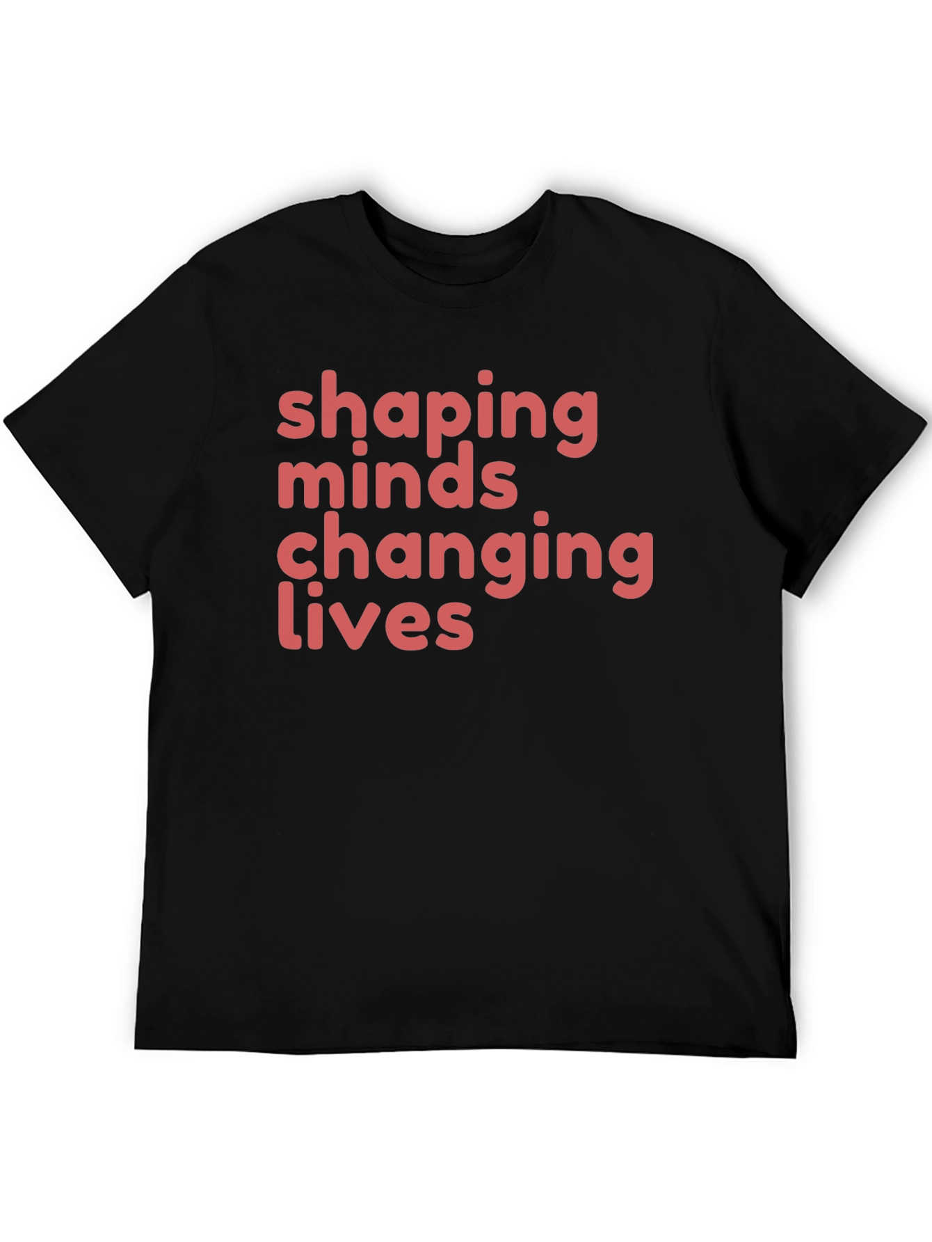 Shaping Minds Changing Lives Black T-Shirt