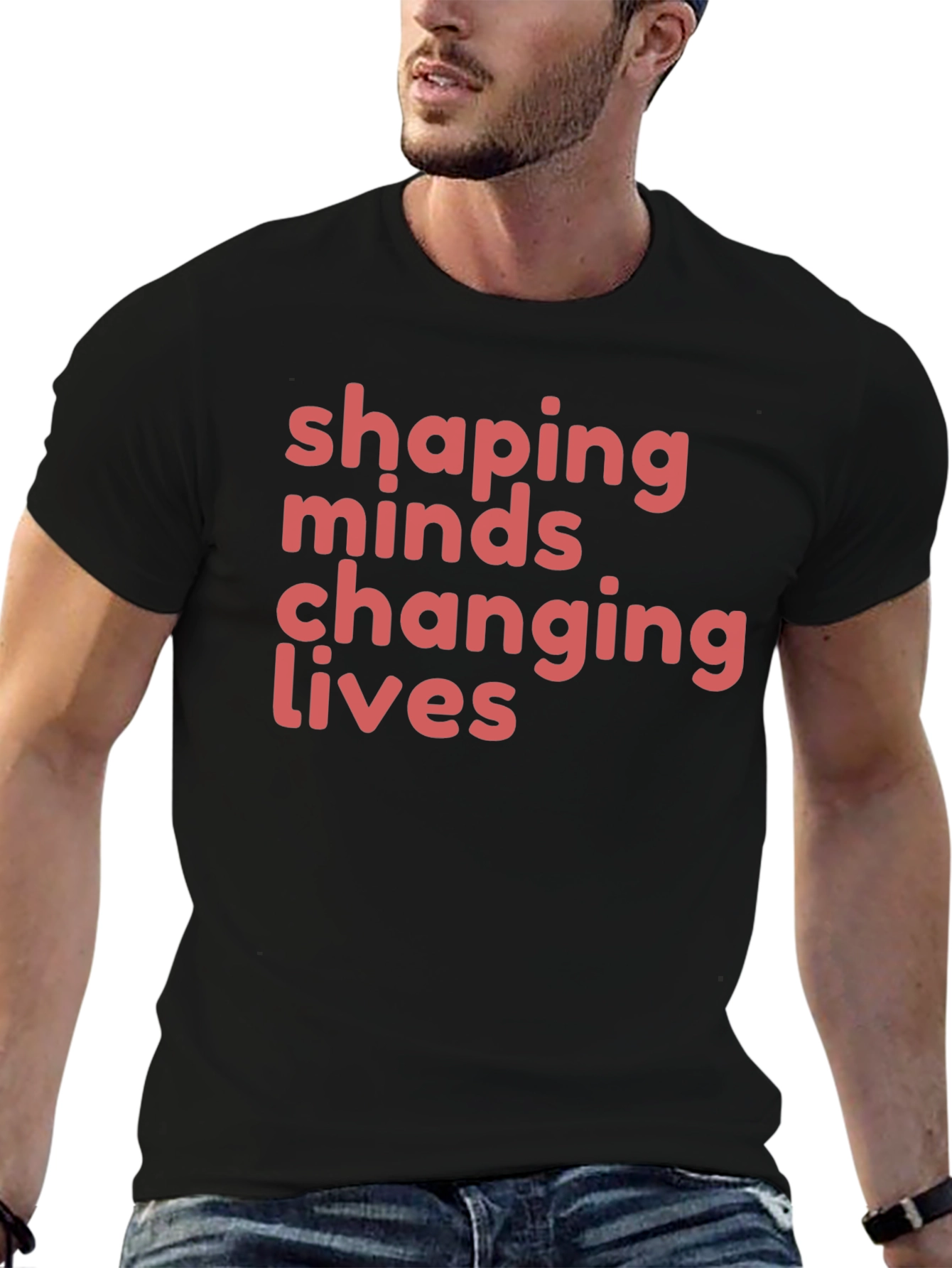 Shaping Minds Changing Lives Black T-Shirt