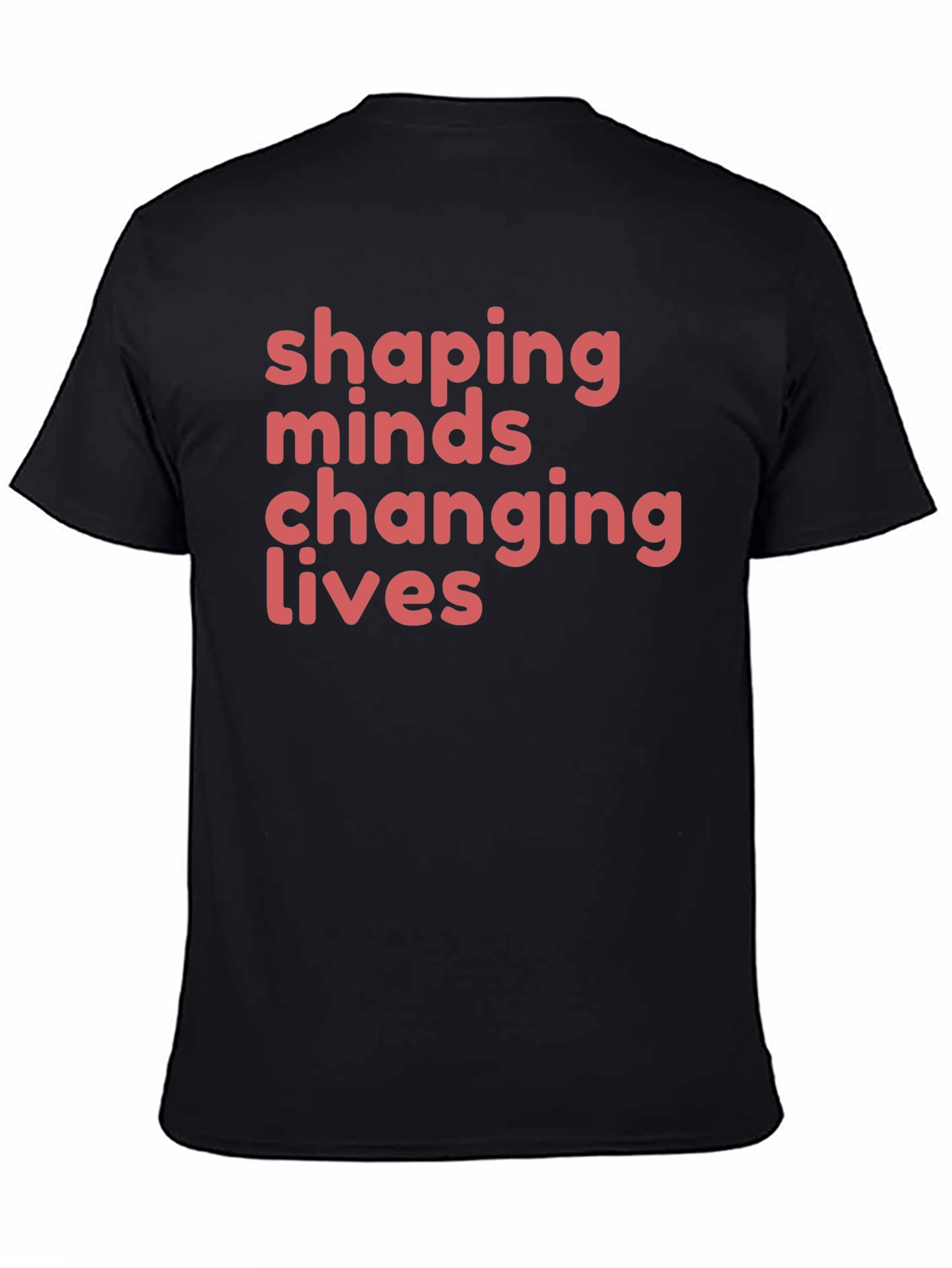 Shaping Minds Changing Lives Black T-Shirt