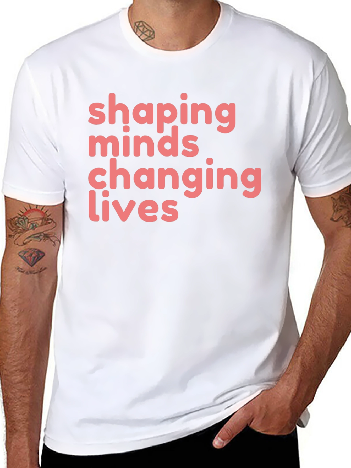 Shaping Minds Changing Lives Black T-Shirt
